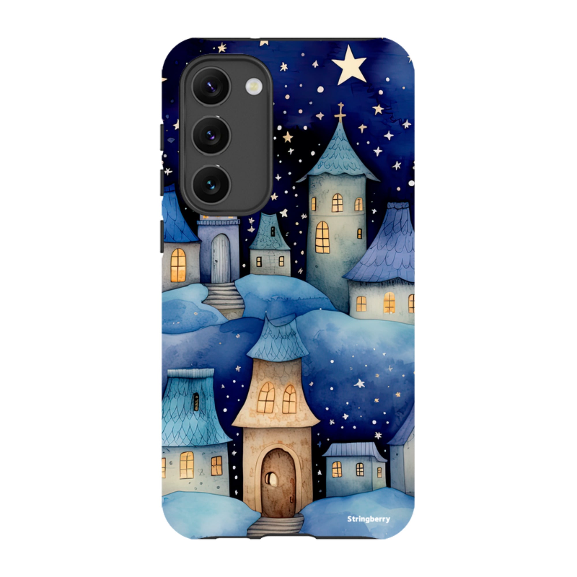 Samsung Tough Case - Blue Stars