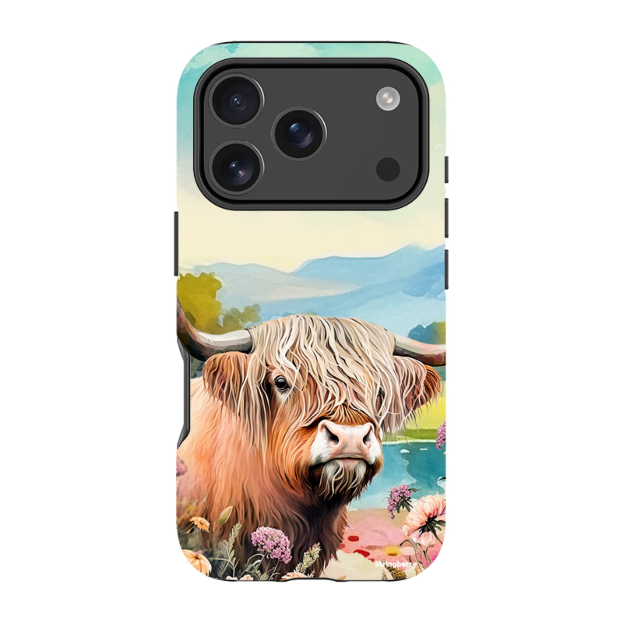 iPhone Tough Case - Highland Cow I