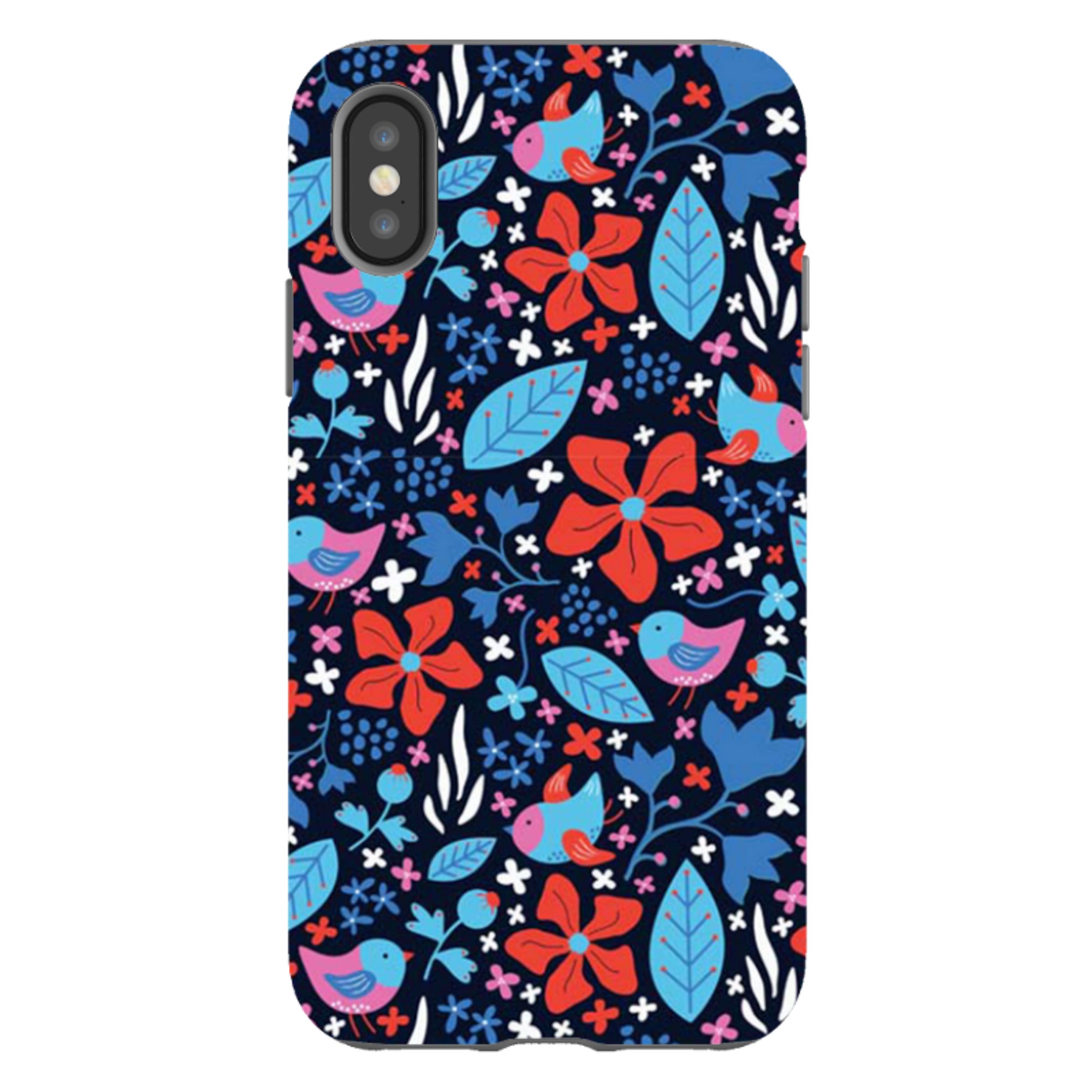 iPhone Tough Case - Bluebirds By Suzy Taylor
