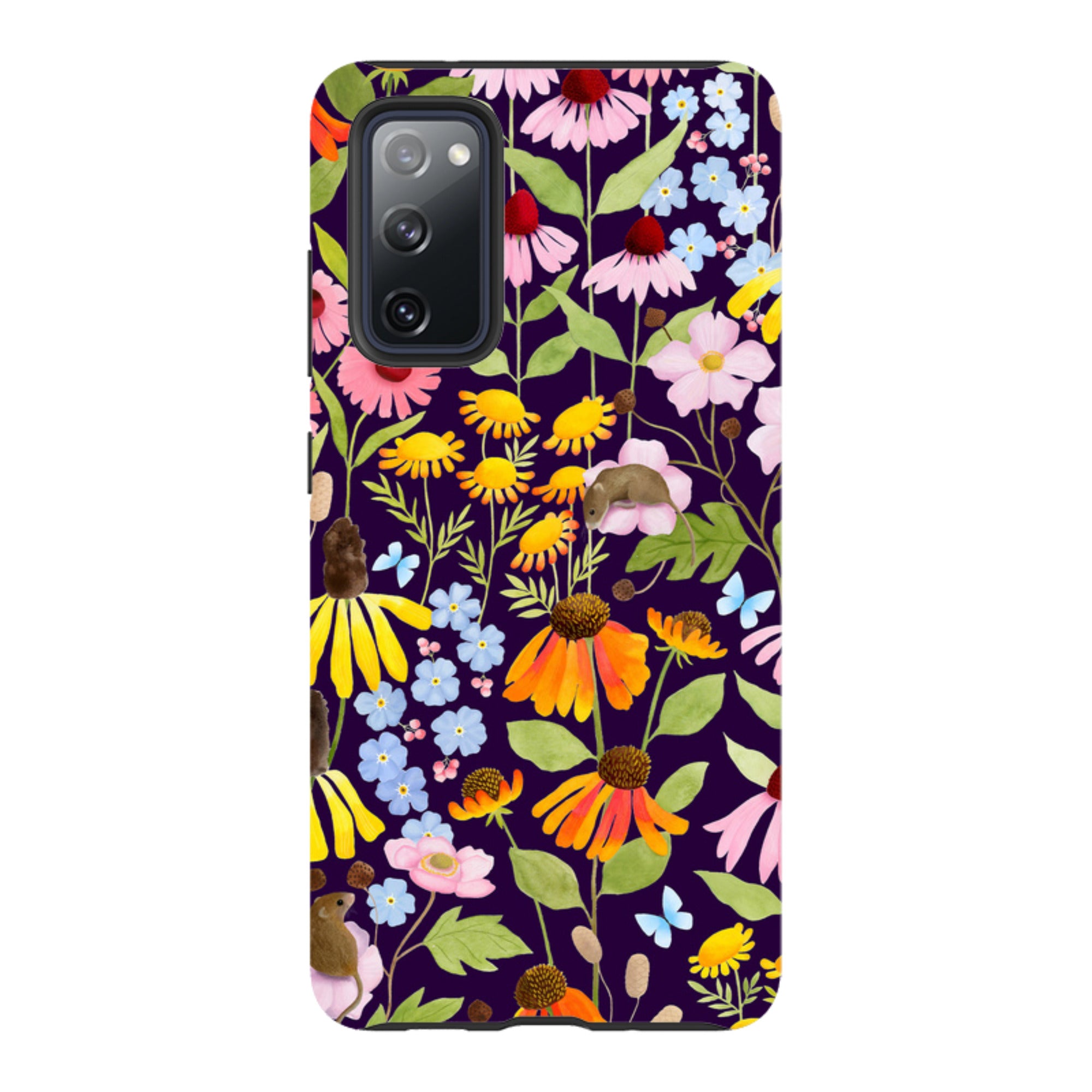 Samsung Tough Case - Mice And Wildflowers By Bex Parkin