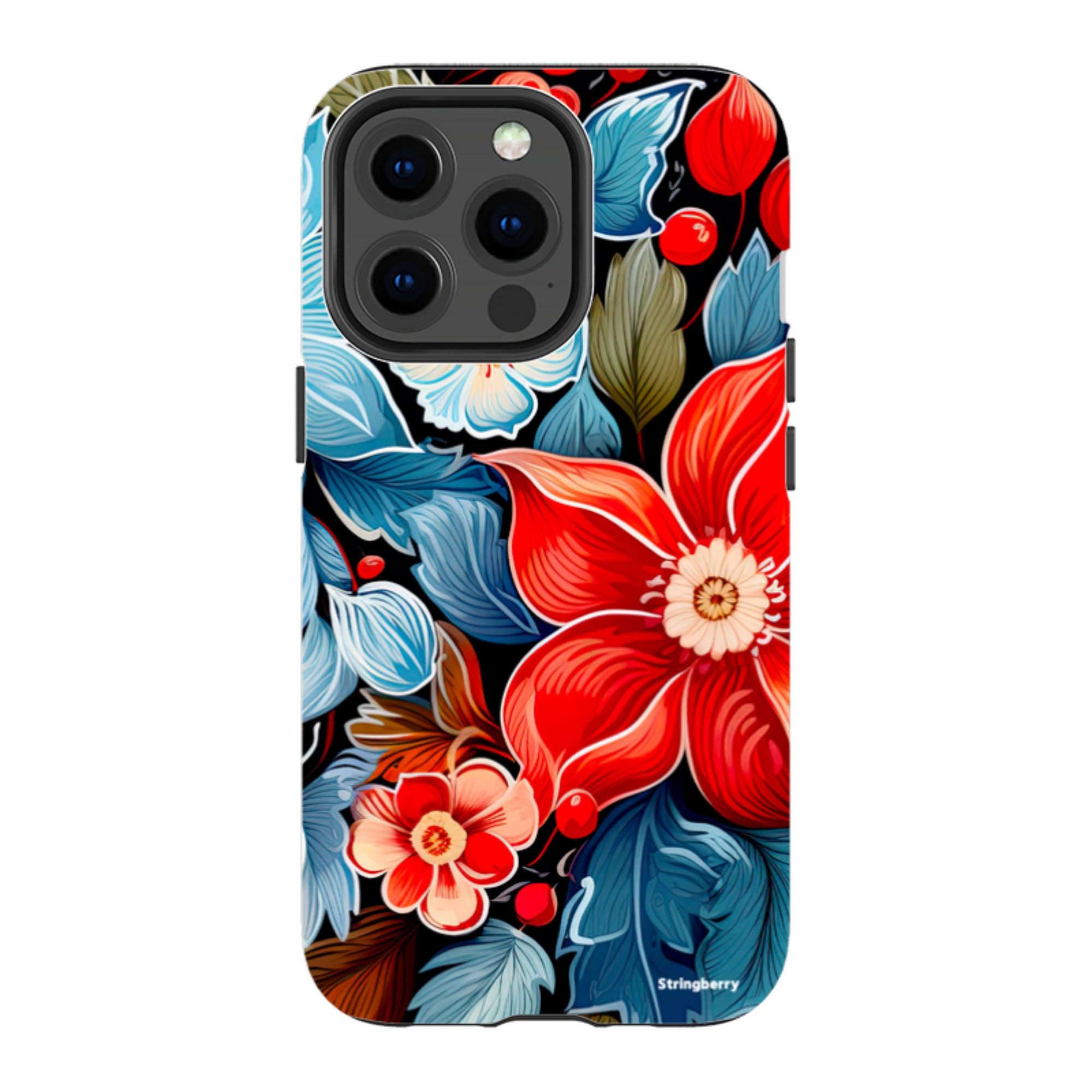 iPhone Tough Case - Red Bells