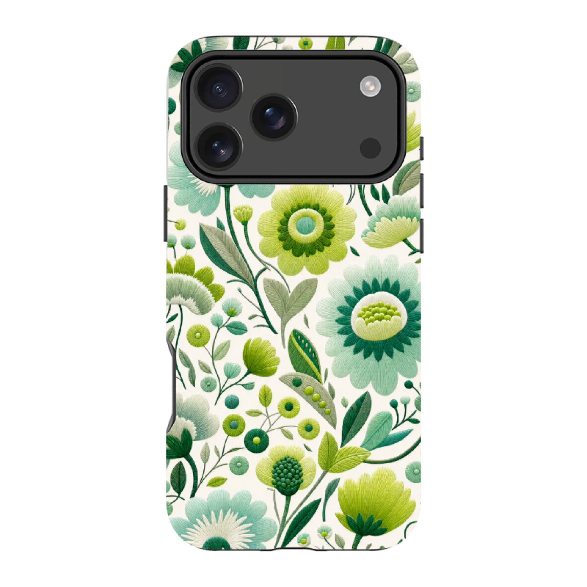 iPhone MagSafe Tough Case - Folk Art Floral