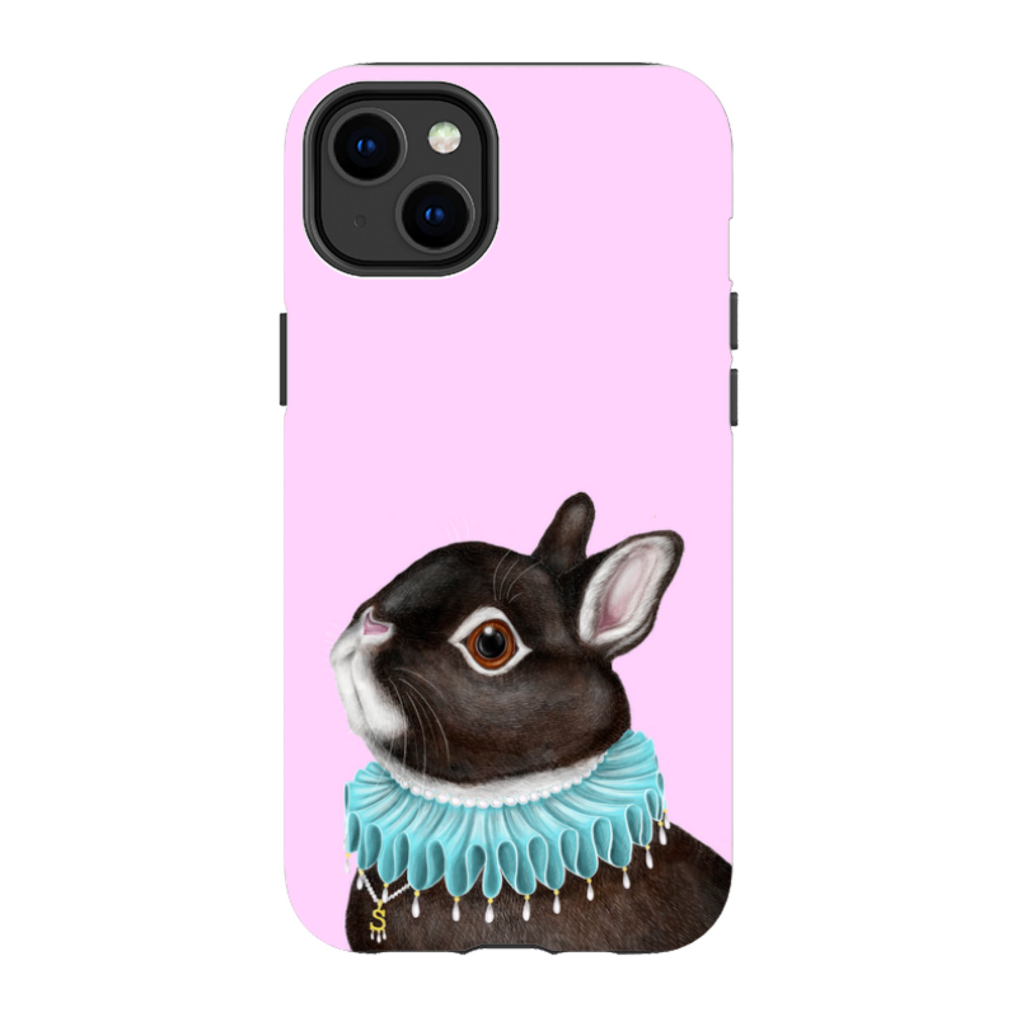 iPhone Tough Case - Bunny By Catherine Rowe