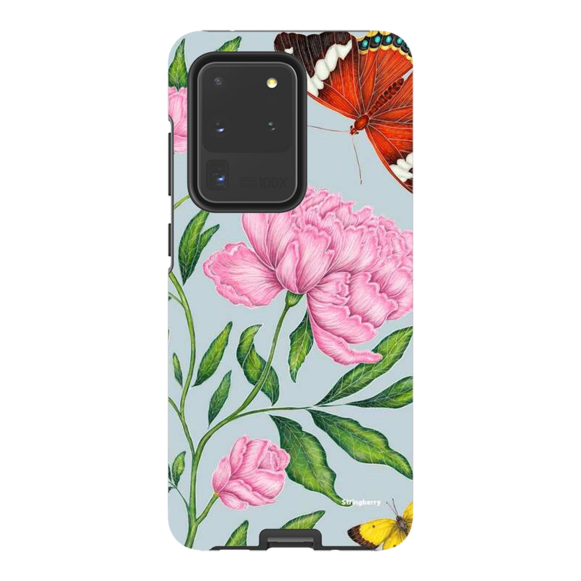 Samsung Tough Case - Butterflies And Peonies By Catherine Rowe