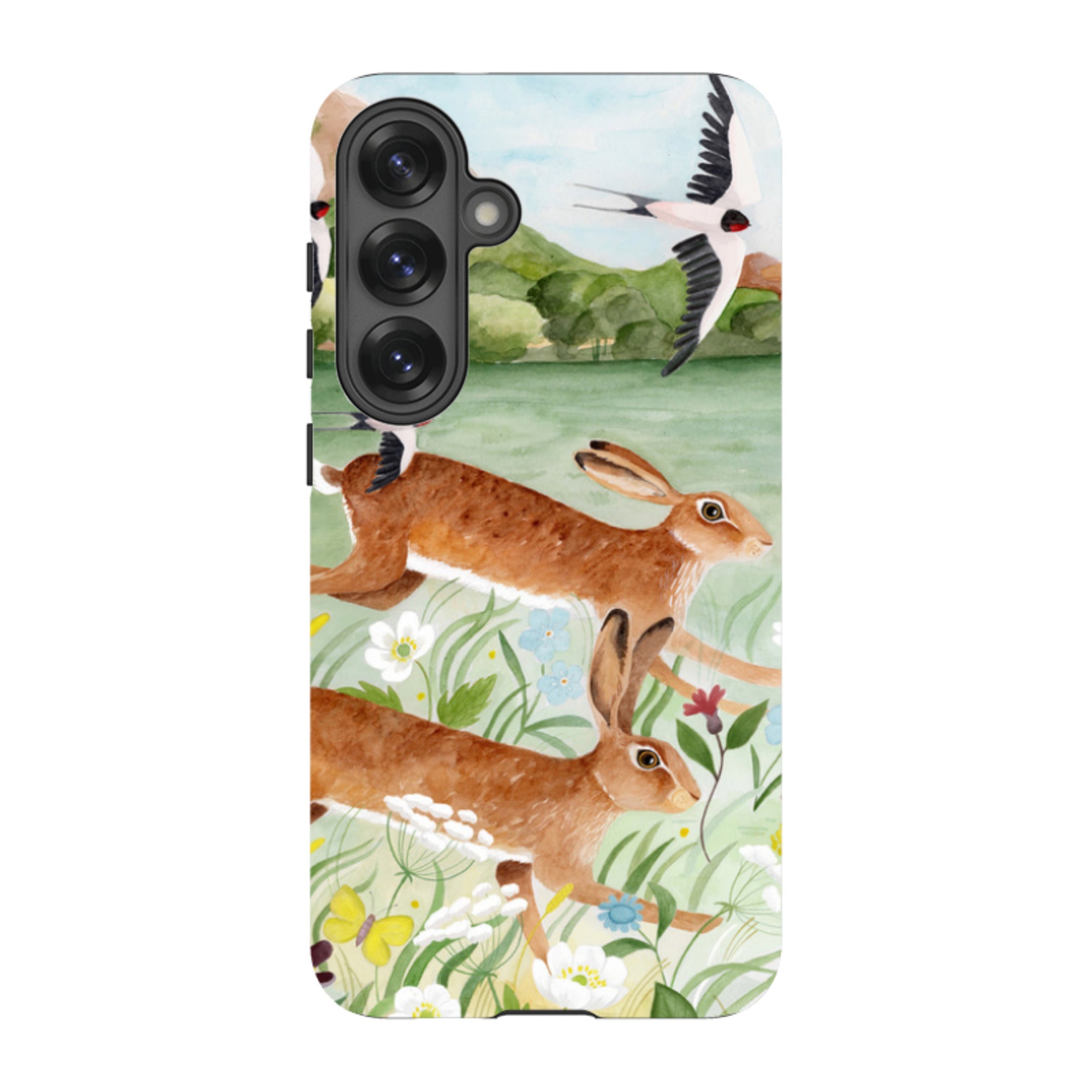 Samsung Tough Case - Hares By Bex Parkin