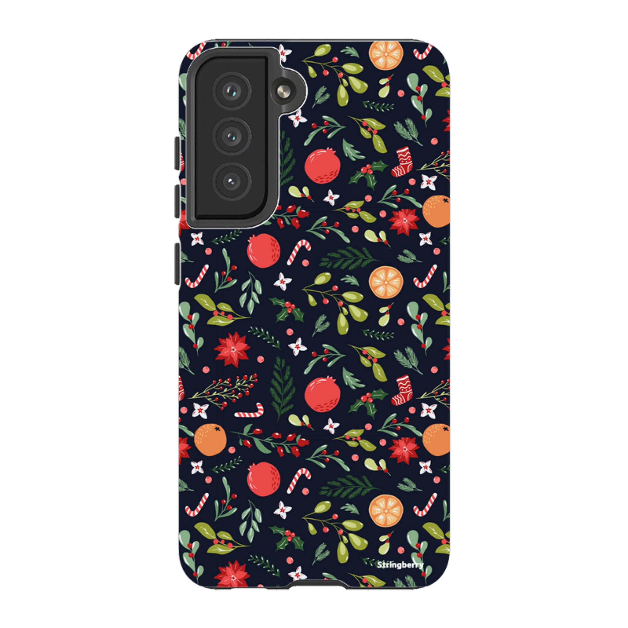 Samsung Tough Case - Oranges and Candy Canes II