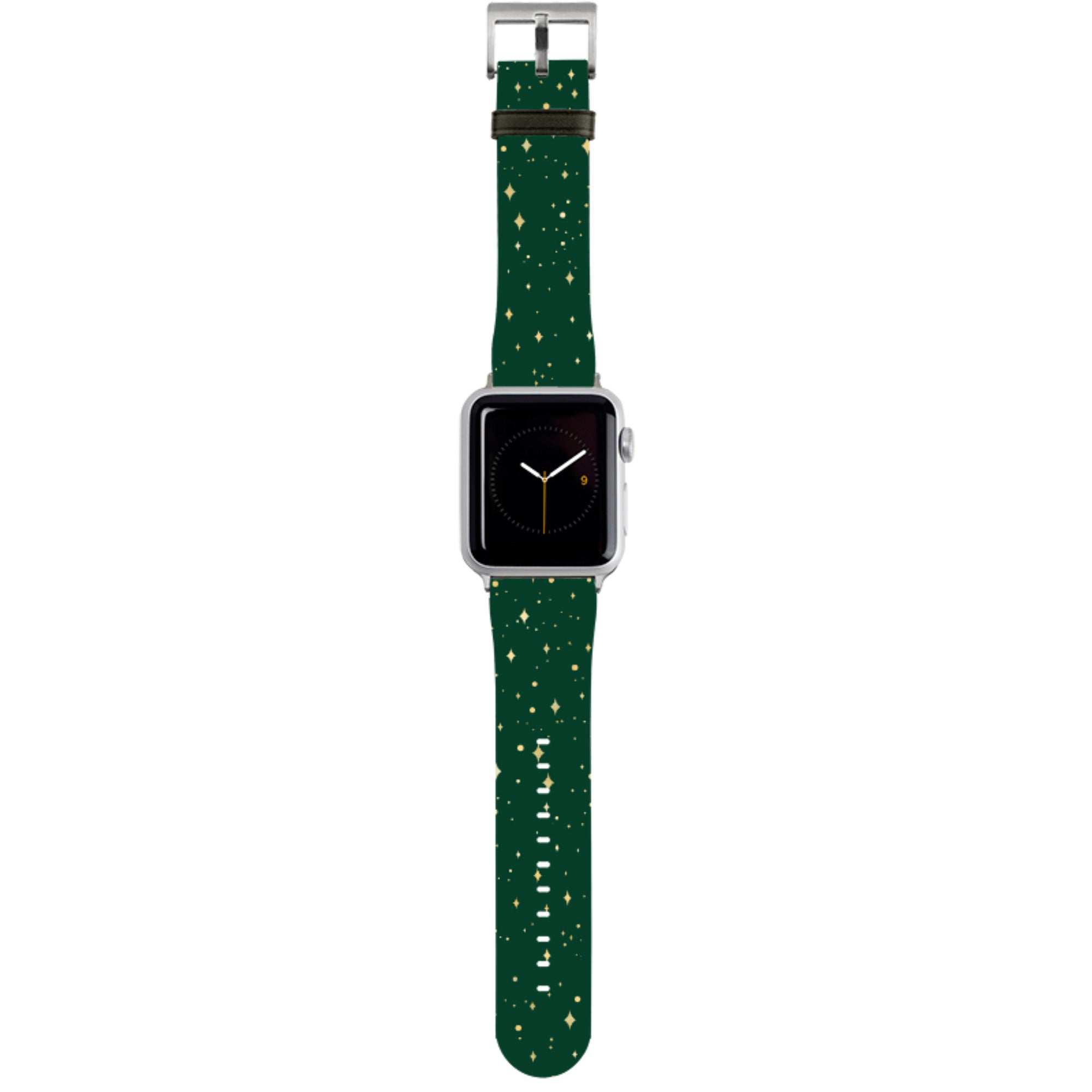 Forest Green Cosmos Apple Watch Strap