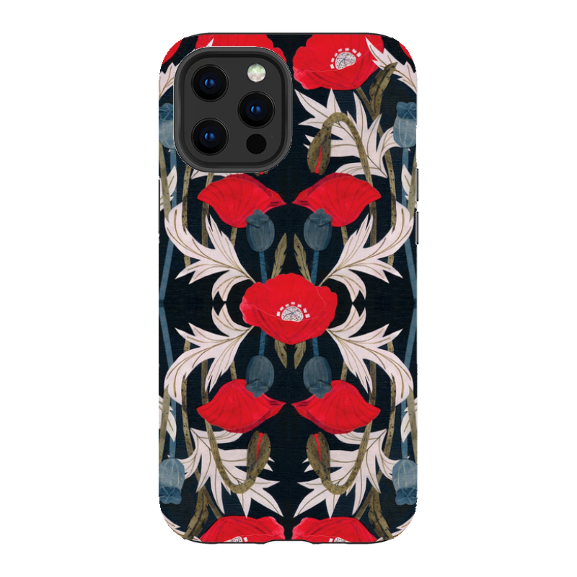 iPhone Tough Case - Poppy By Tracey English