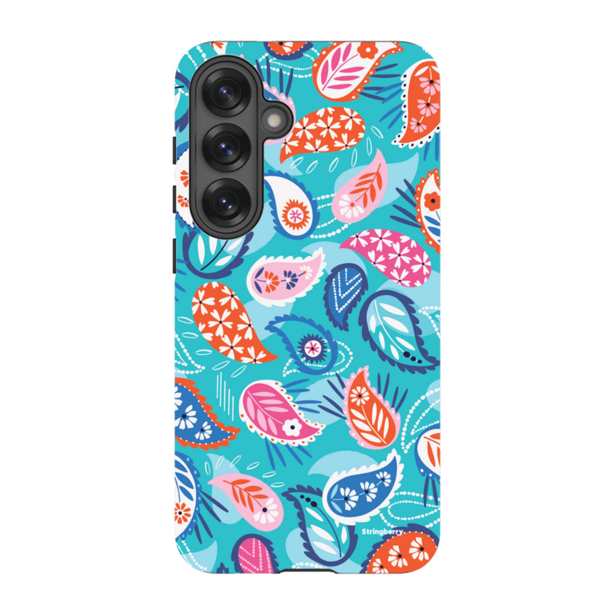 Samsung Tough Case - Paisley Blue By Ali Brookes