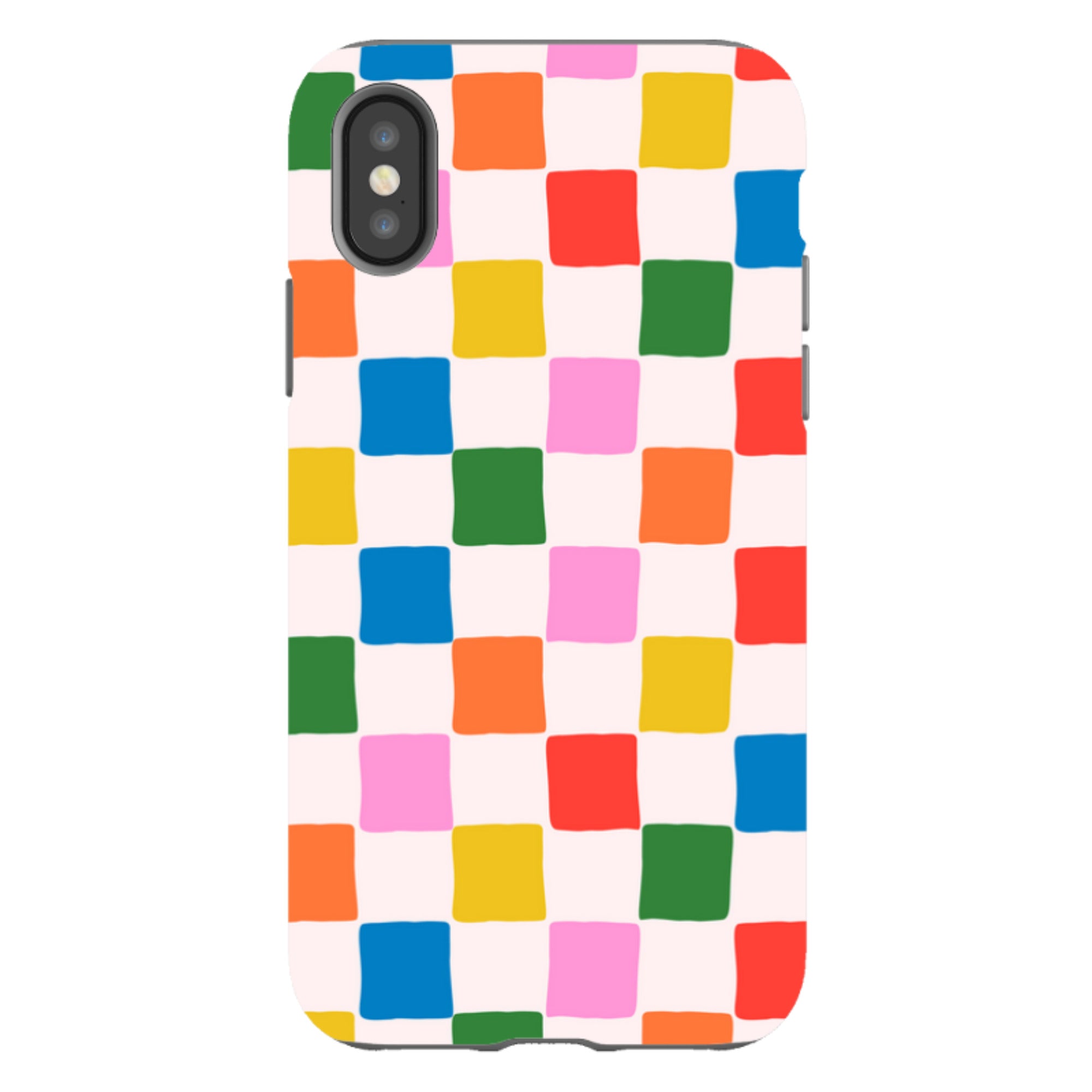 iPhone Tough Case -Multi Tiles