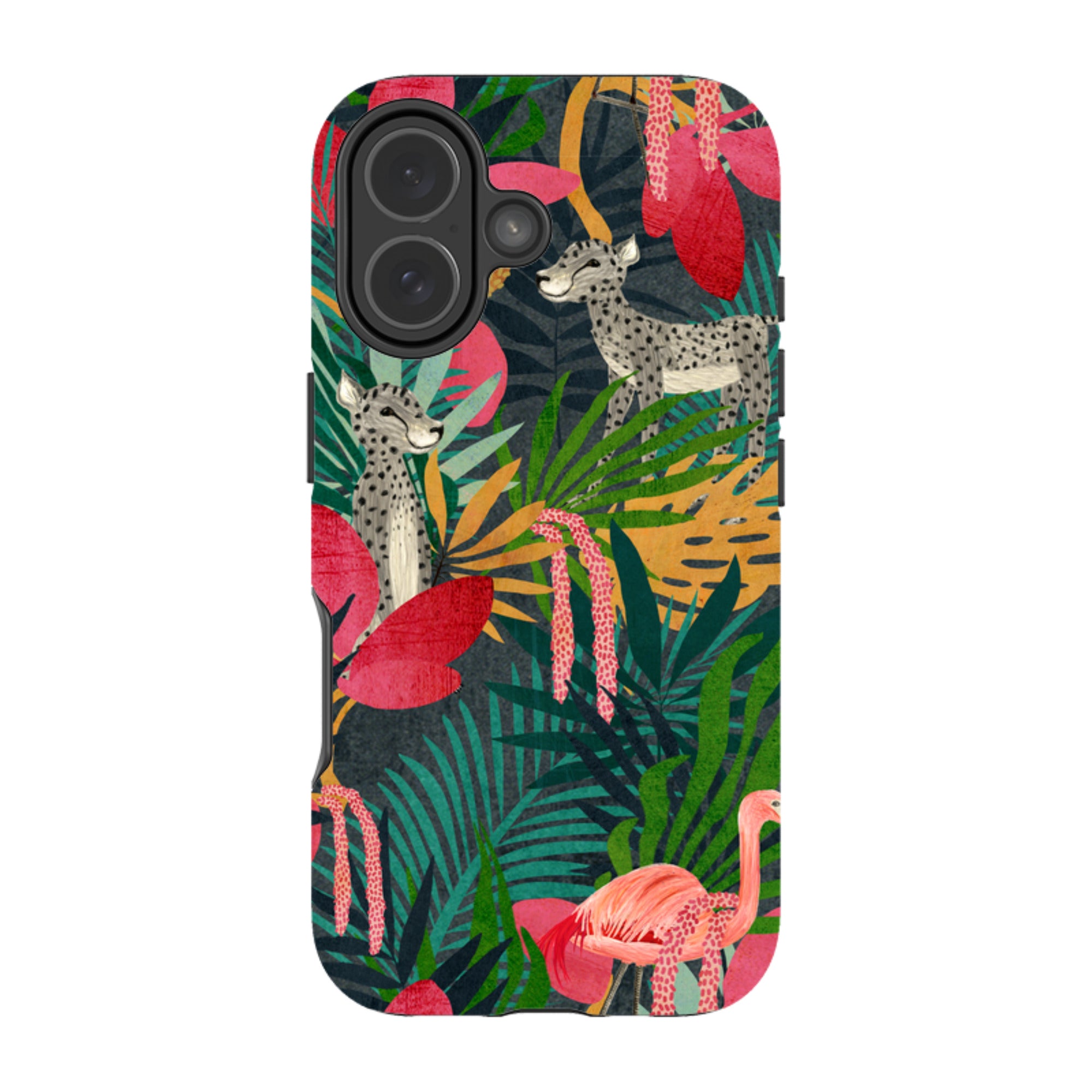 iPhone Tough Case - Lush Jungle By Katherine Quinn