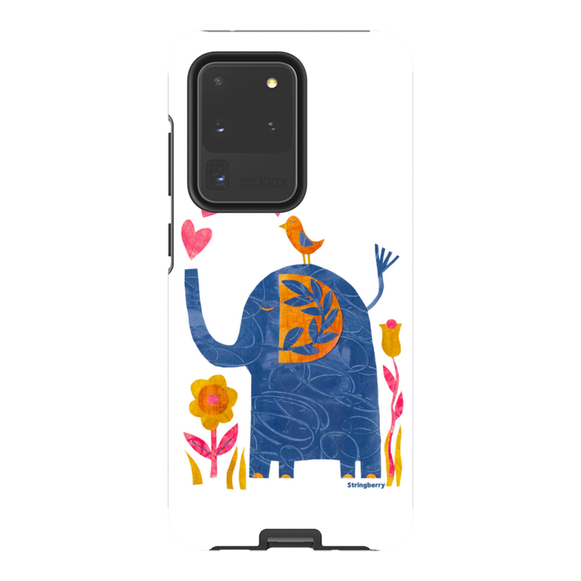 Samsung Tough Case - Elephant In Love By Tracey English