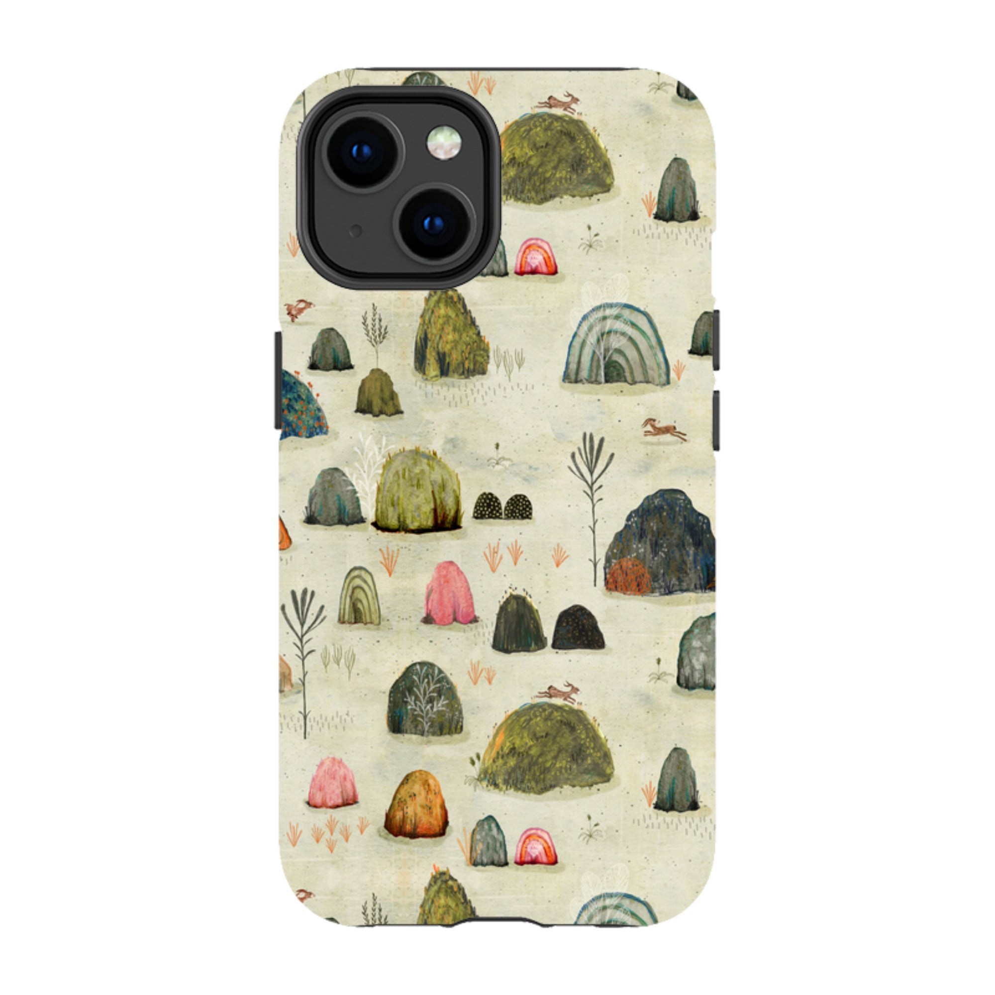 iPhone Tough Case - Mossy Hills By Katherine Quinn
