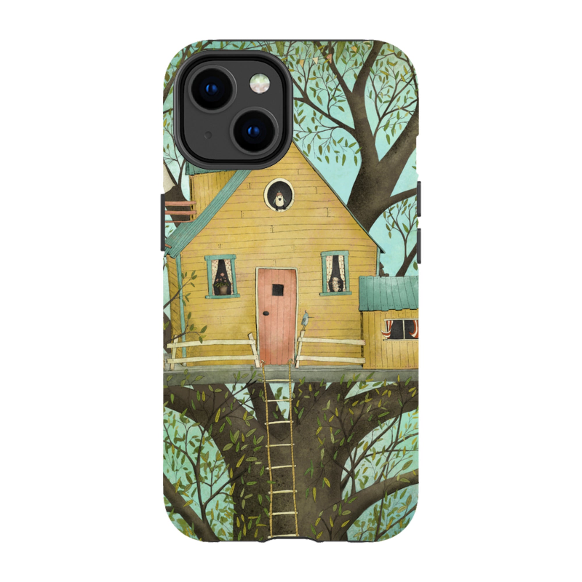 iPhone Tough Case - Tree House By Maja Lindberg