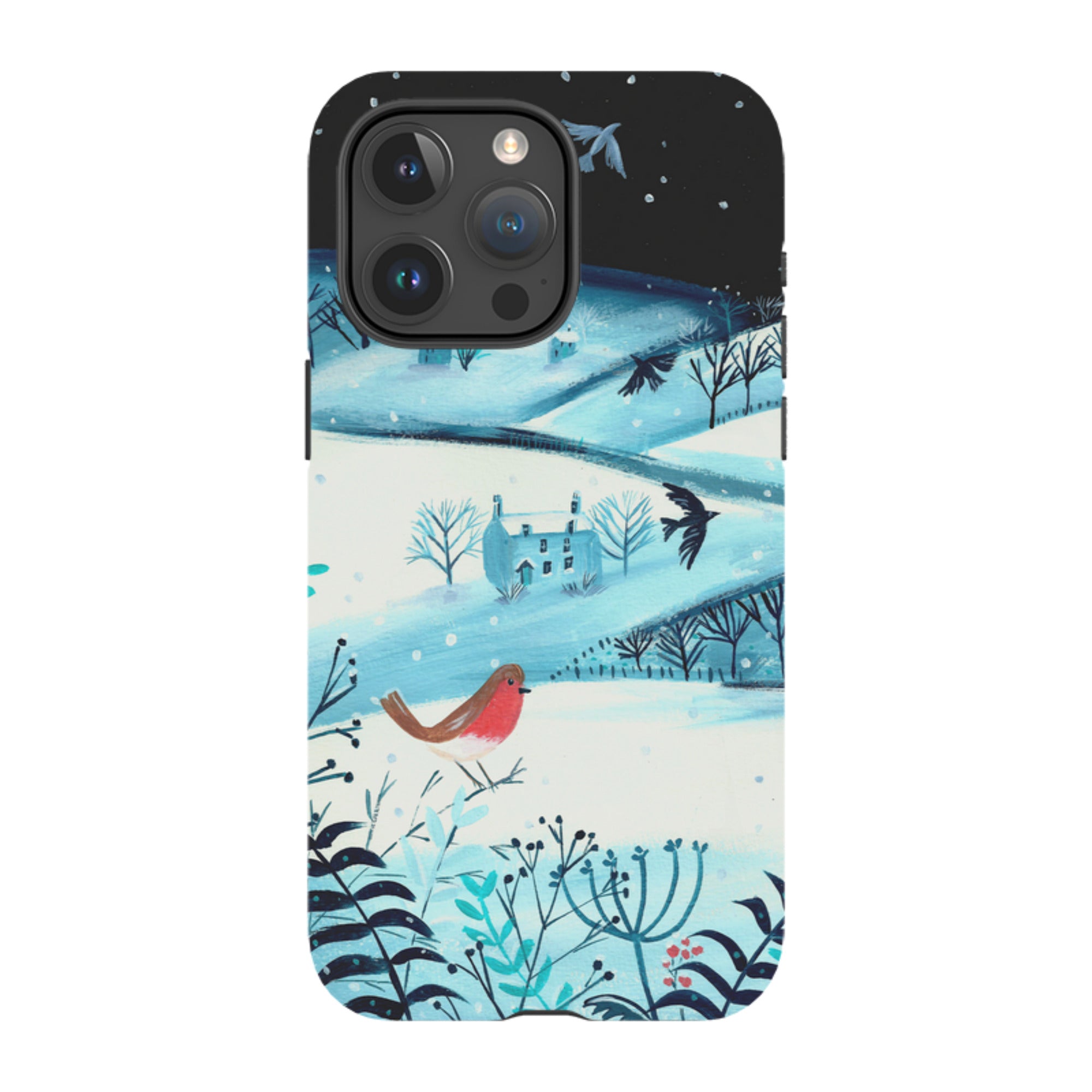 iPhone Tough Case - Winterscape-1 By Mary Stubberfield