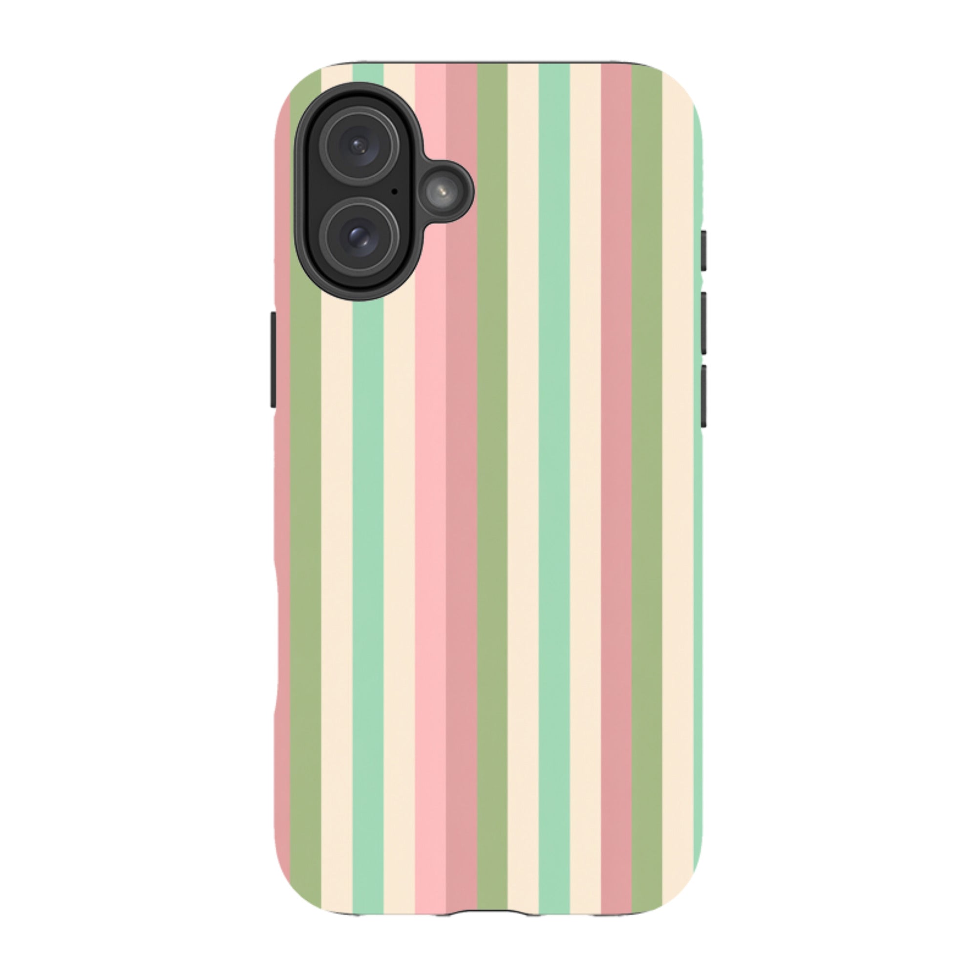 iPhone MagSafe Tough Case - Pastel Stripe