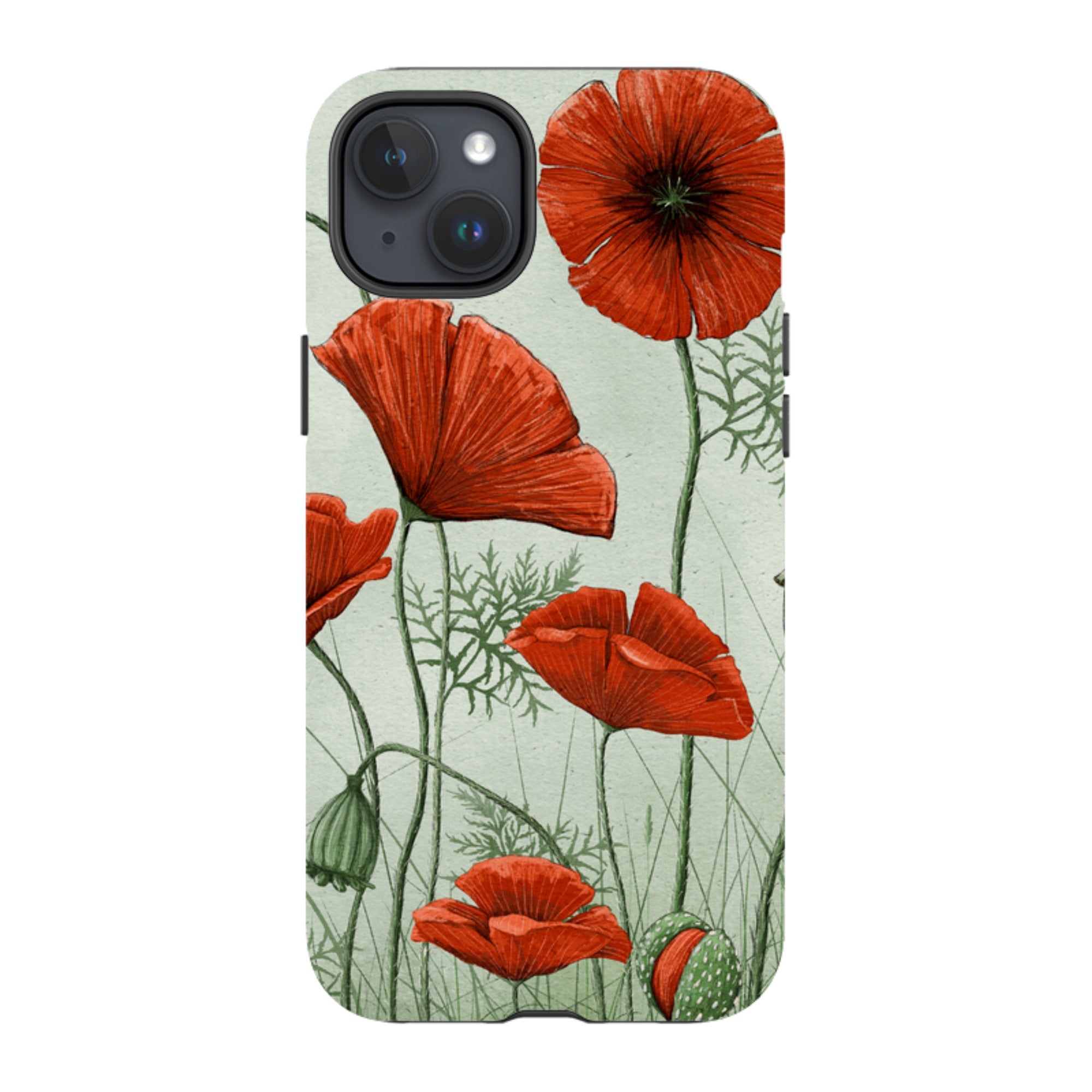 iPhone Case - Poppies By Maja Lindberg