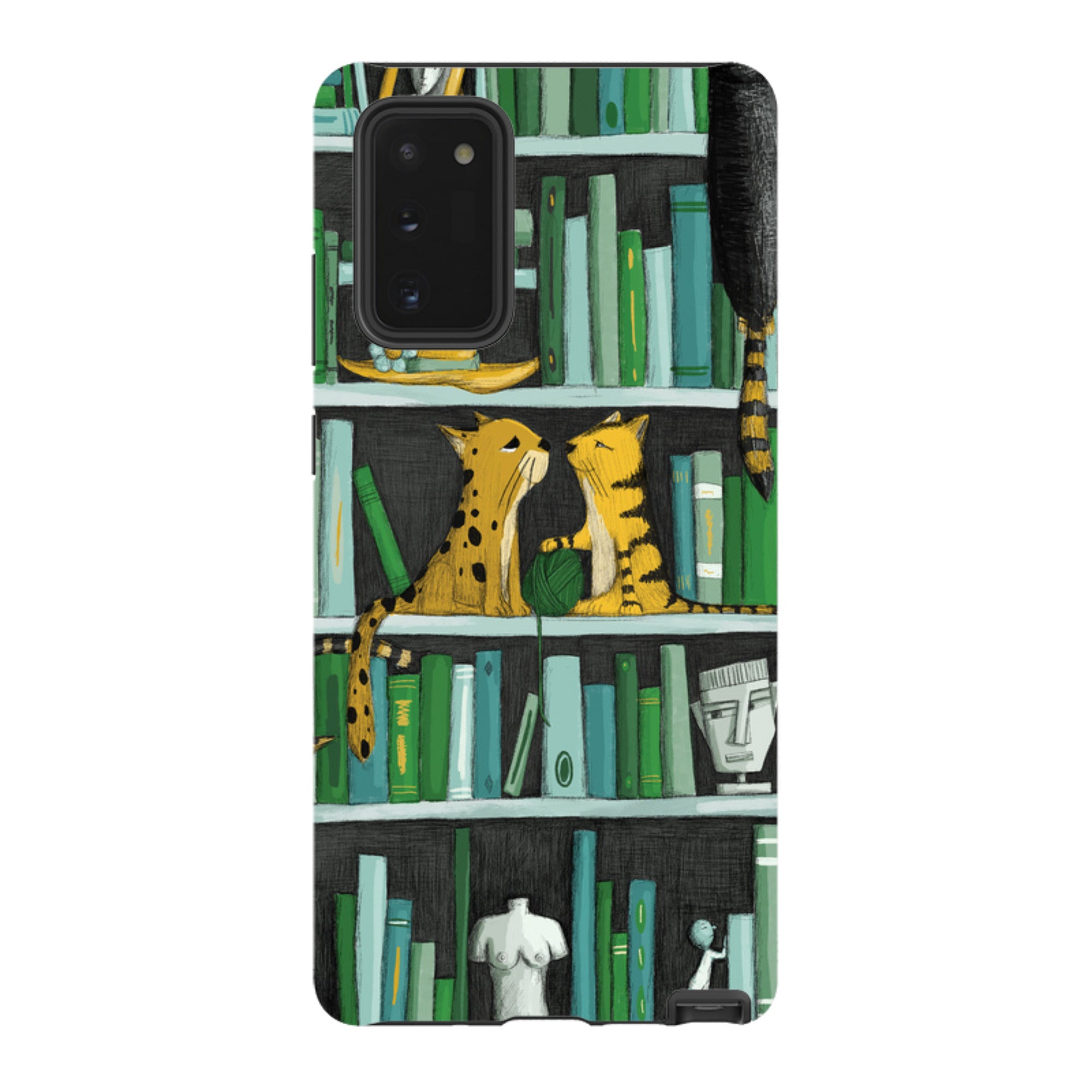Samsung Tough Case - Library Friends By Maja Lindberg