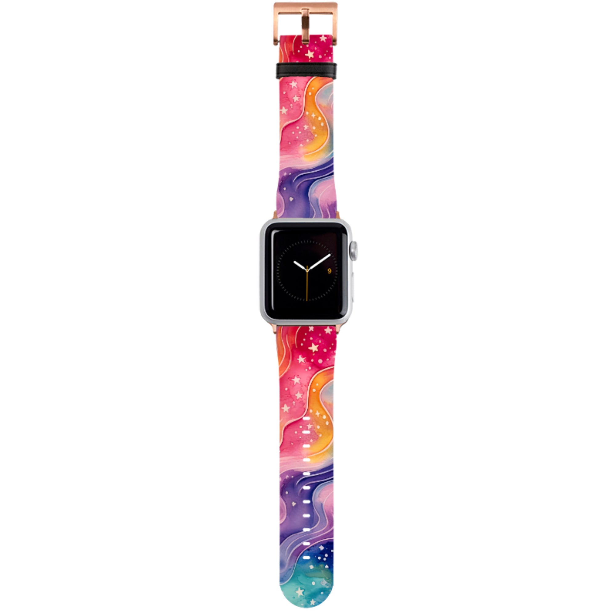 Rainbow Stars V Apple Watch Strap