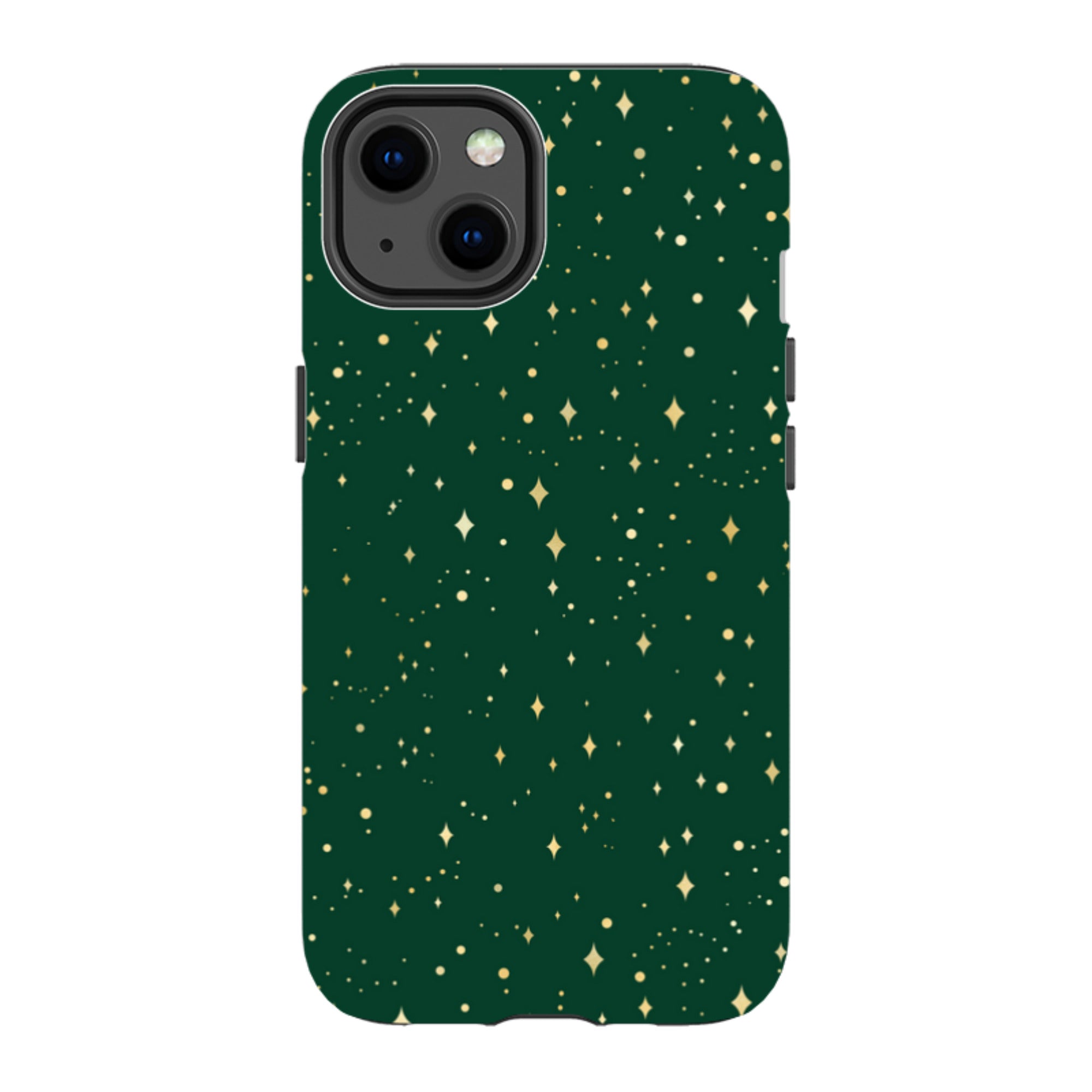 iPhone Tough Case - Forest Green Cosmos