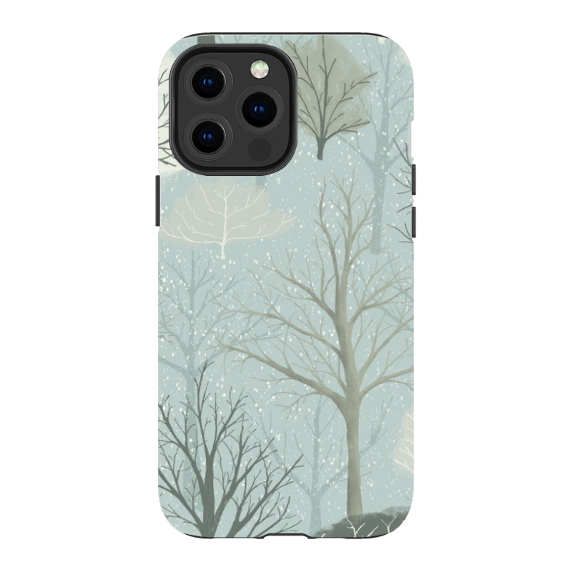 iPhone Tough Case - Winter Trees By Maja Lindberg