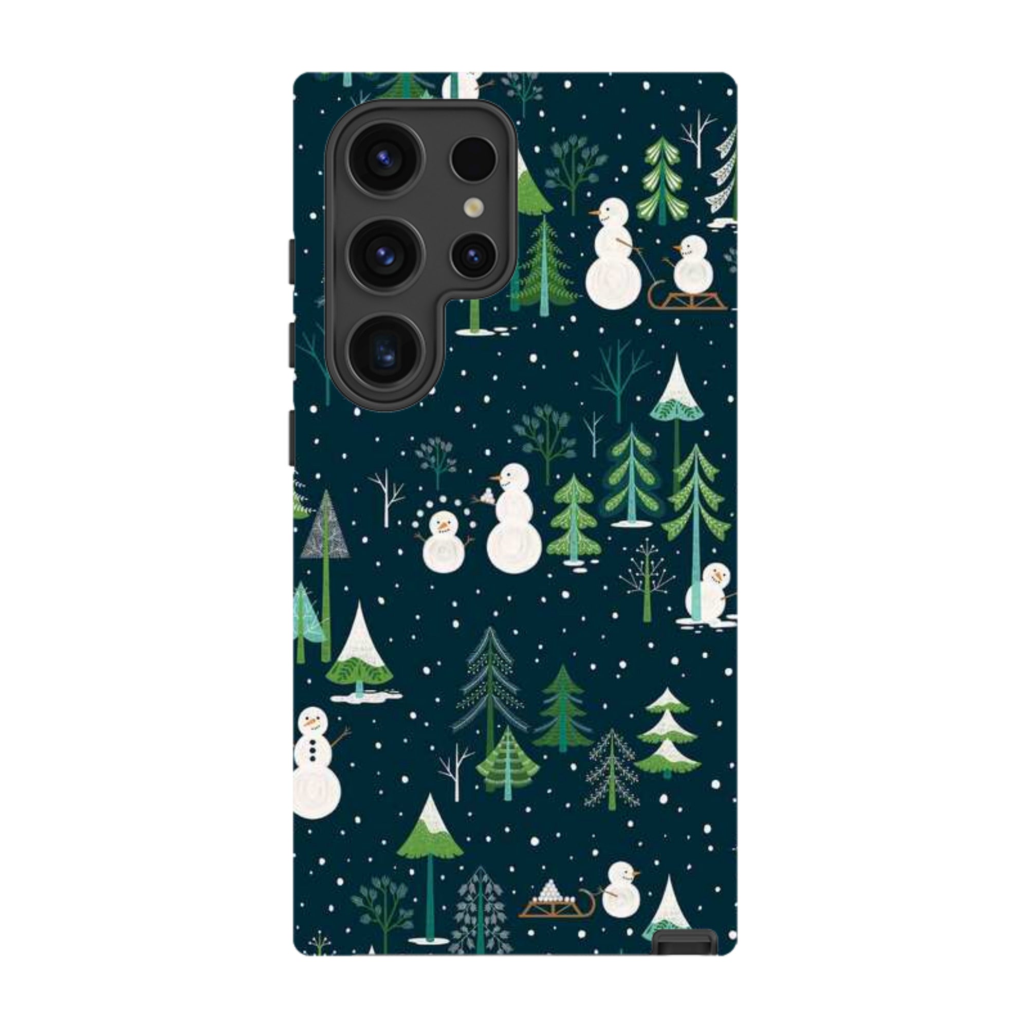 Samsung Tough Case - Snowman Playground By Jenny Zemanek