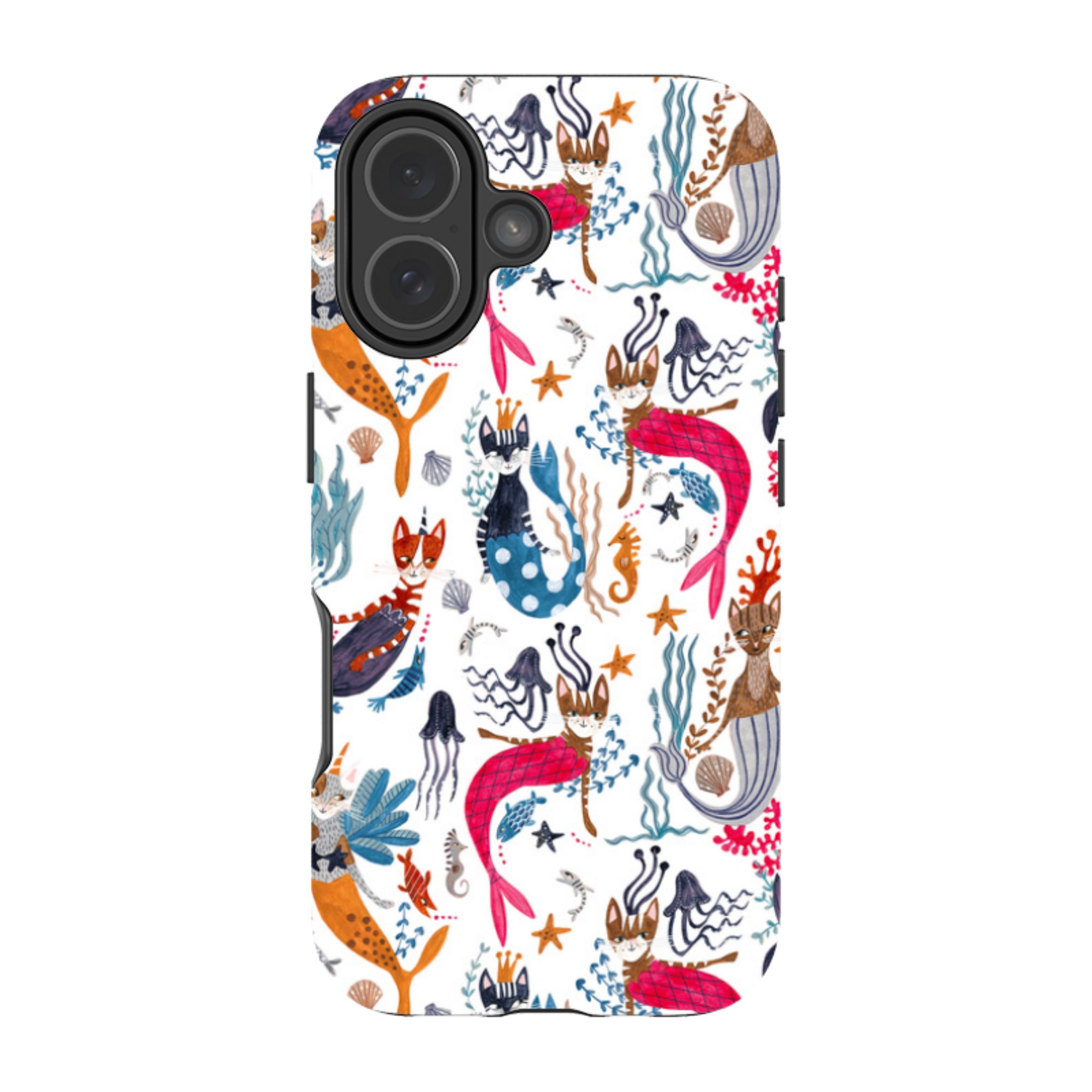 iPhone MagSafe Tough Case -  Cat-Fish By Caroline Bonne Muller