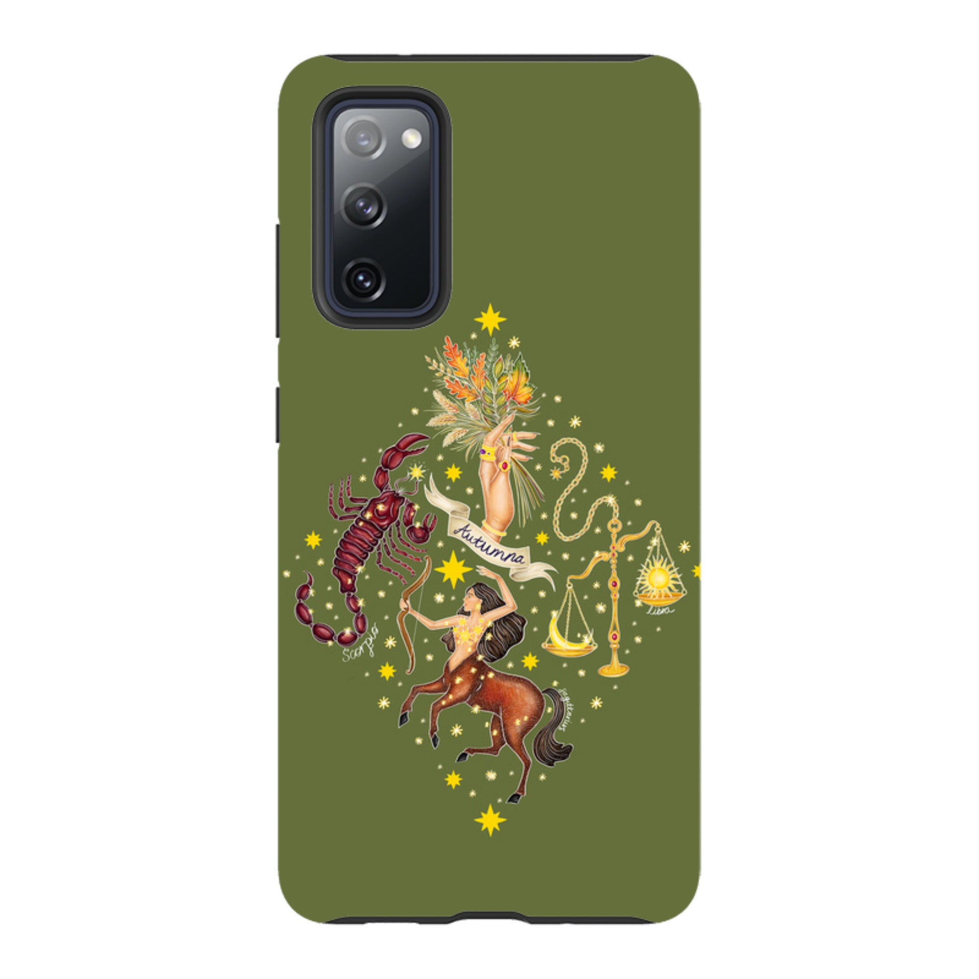 Samsung Tough Case - Autumn Zodiac By Catherine Rowe