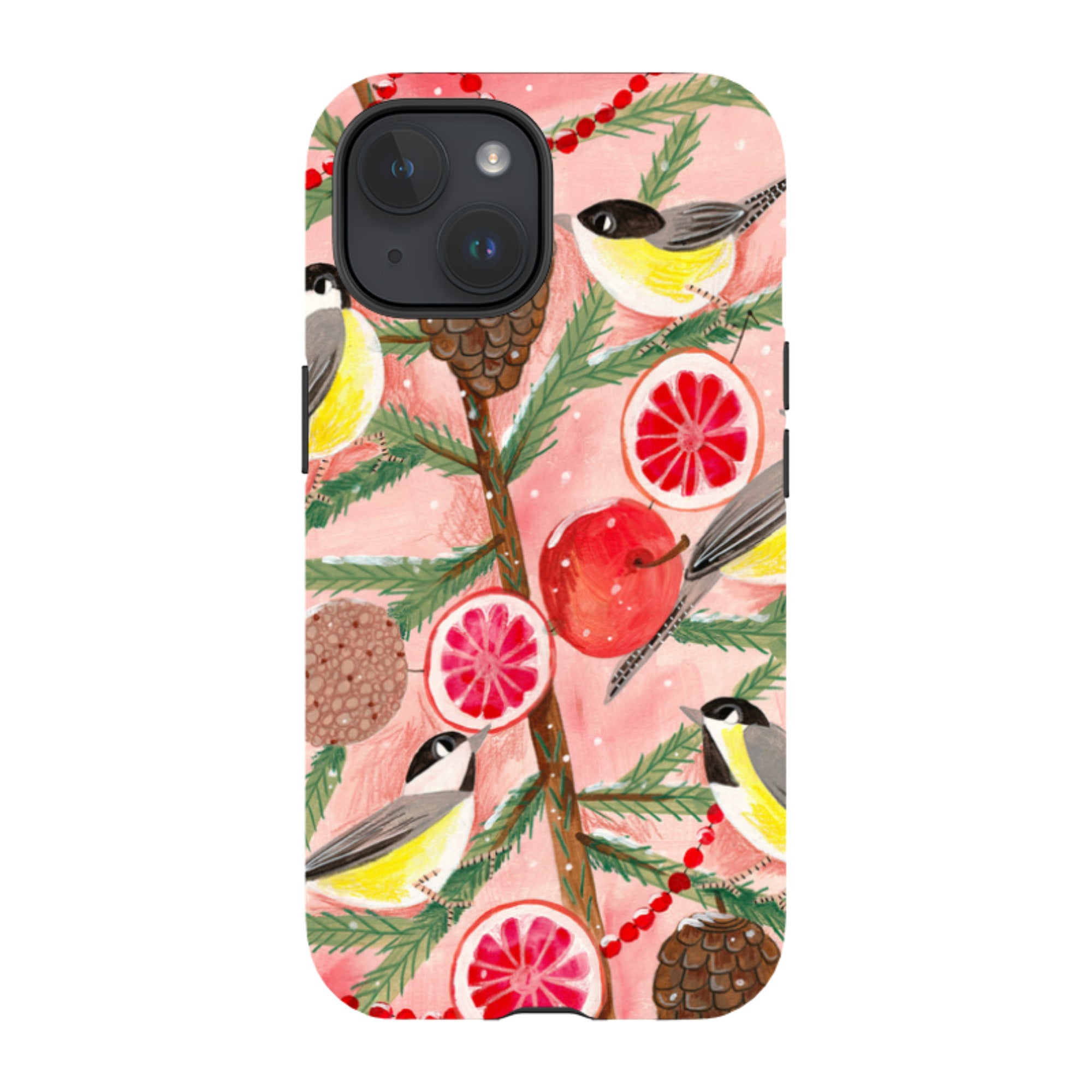iPhone Tough Case - Chickadee By Caroline Bonne Muller