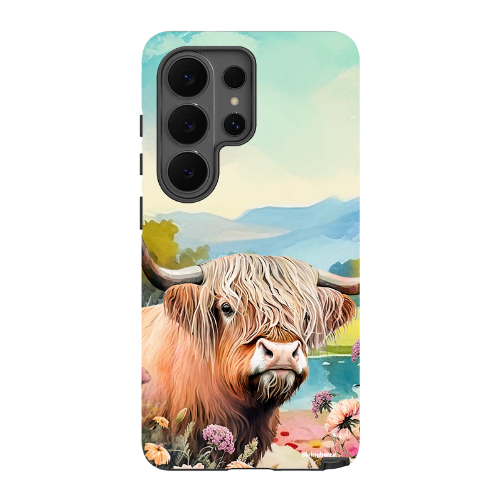 Samsung Tough Case - Highland Cow I