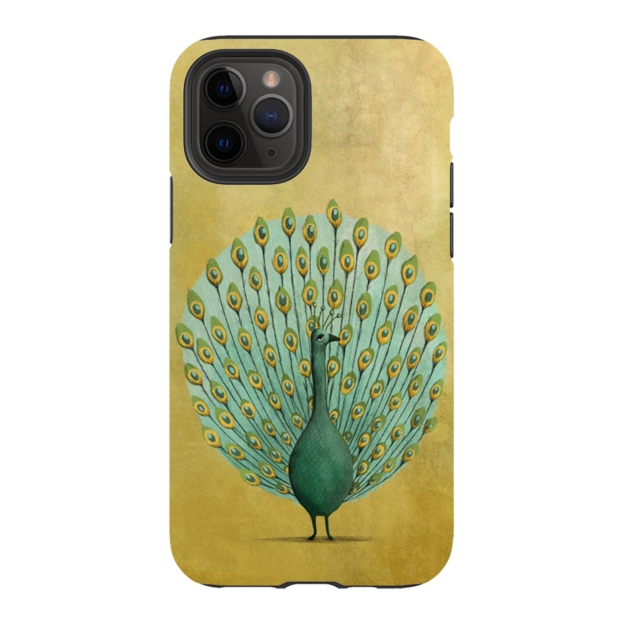 iPhone Tough Case - Peacock By Maja Lindberg