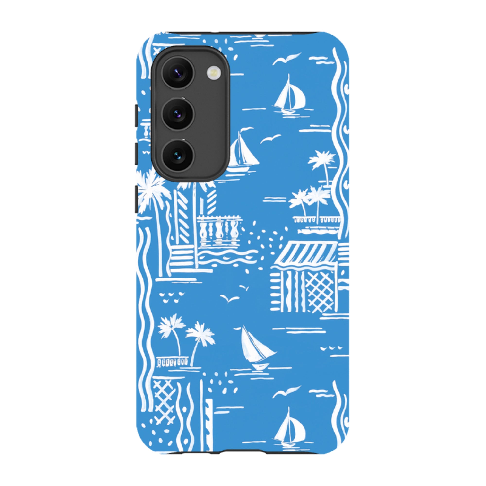 Samsung Tough Case - Cote D'Azur Boats By Sarah Campbell