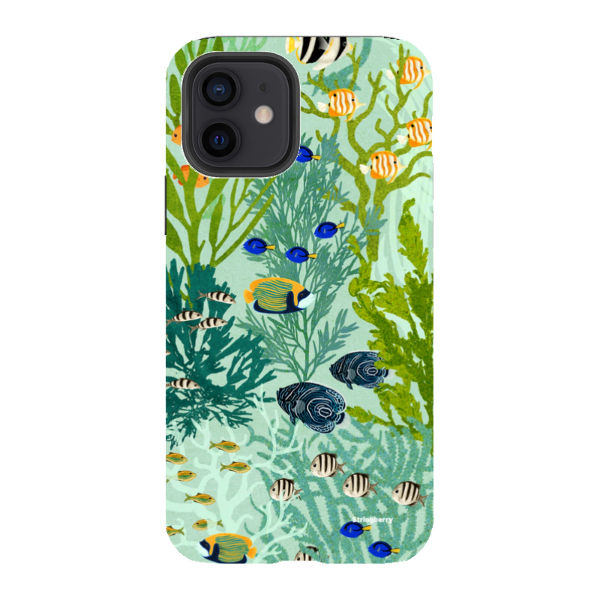iPhone Tough Case - Coral Forest By Katherine Quinn