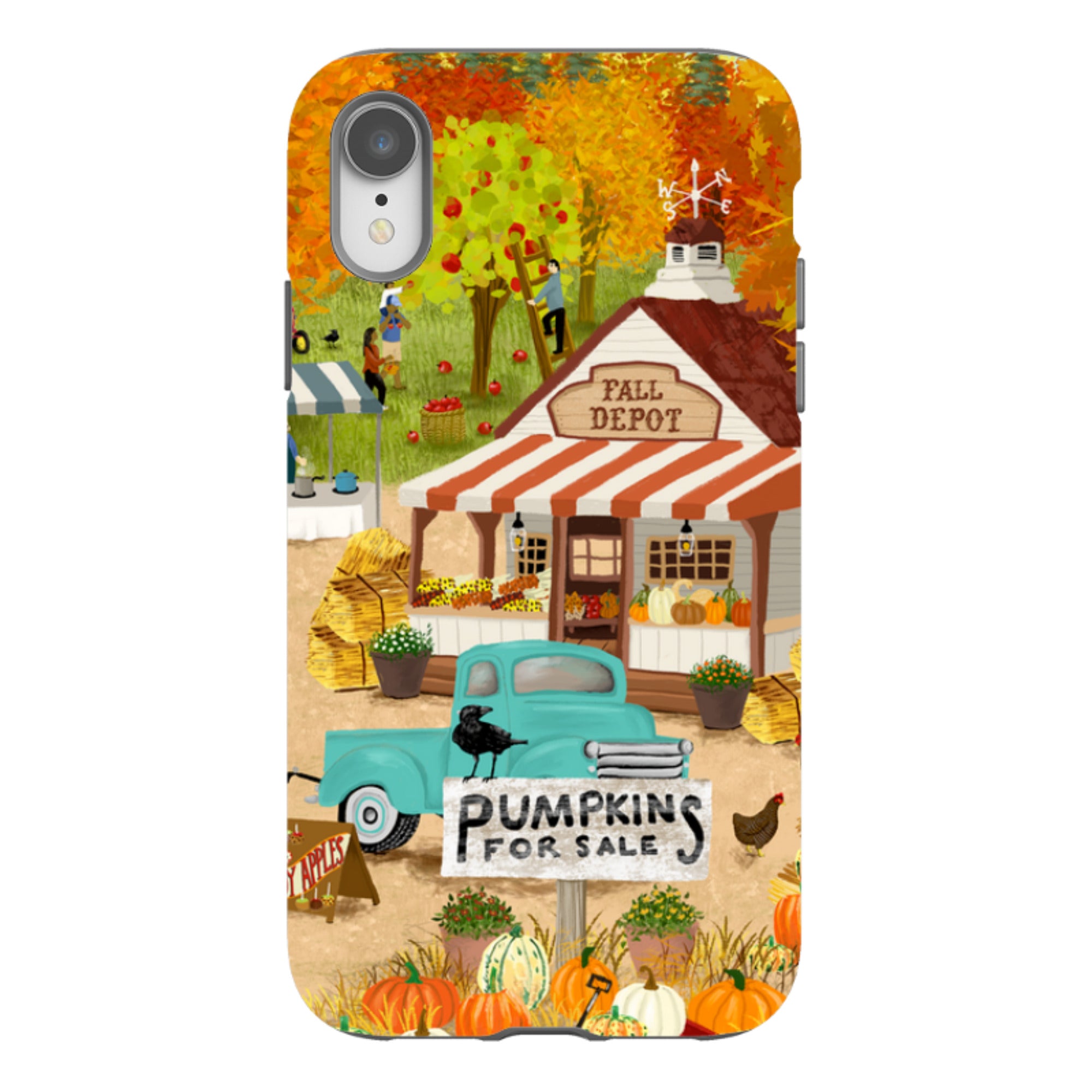 iPhone Tough Case - Fall Festival By Abby Jacobs