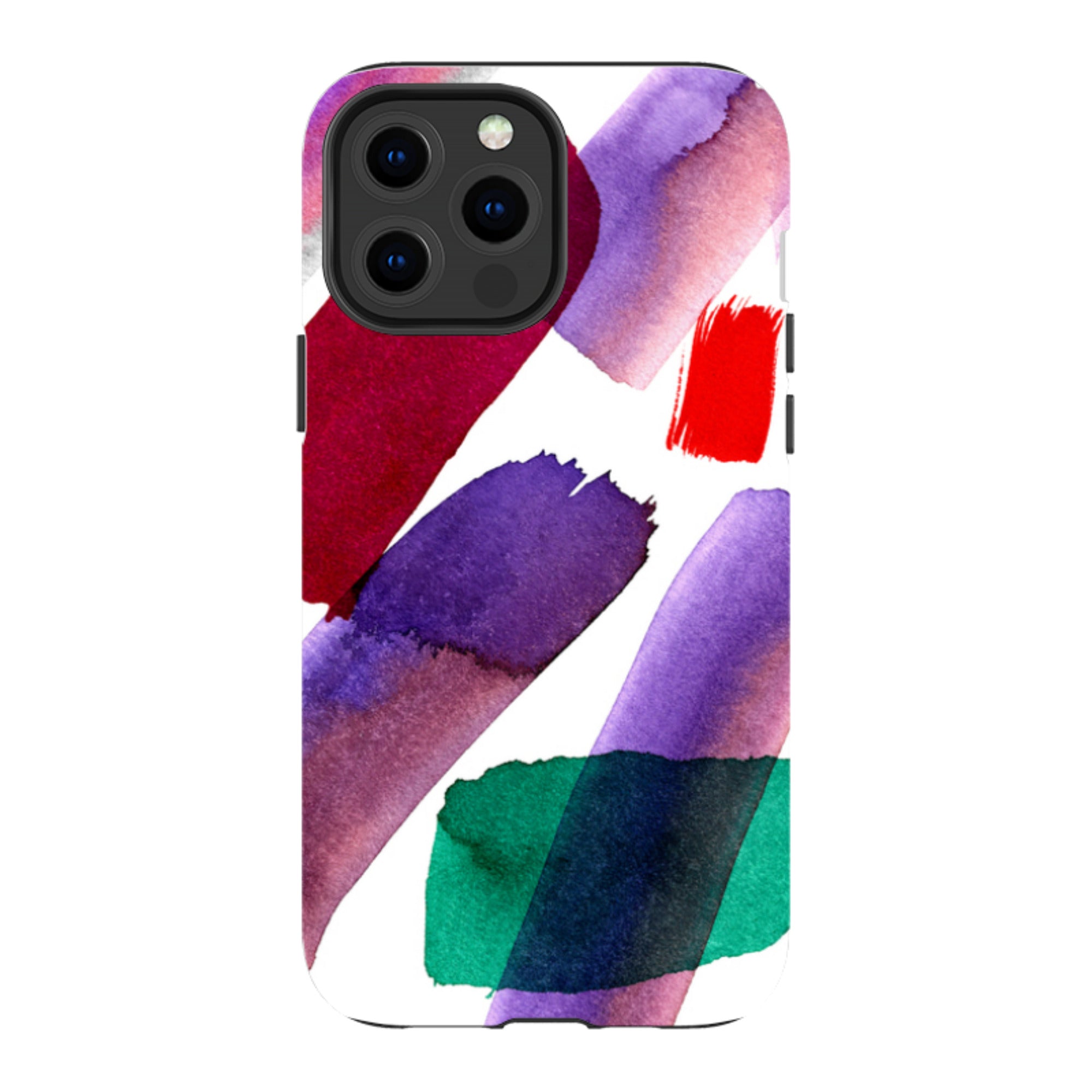 iPhone Tough Case - Lilac Brushes By Kitty Joseph