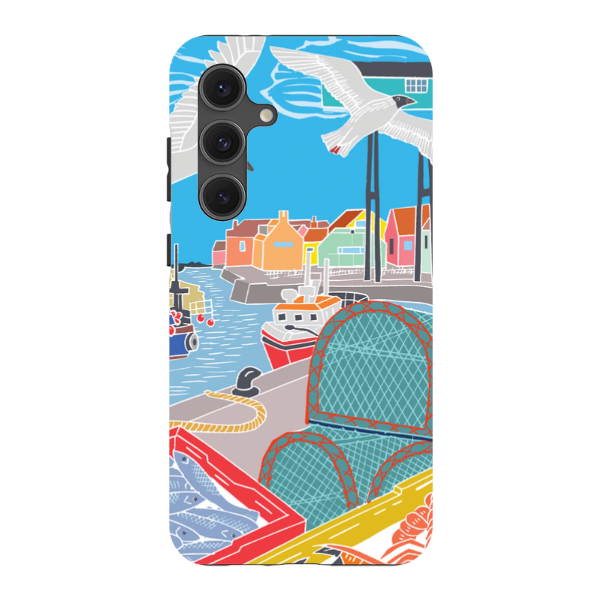 Samsung Tough Case - Bright Houses By Kate Heiss
