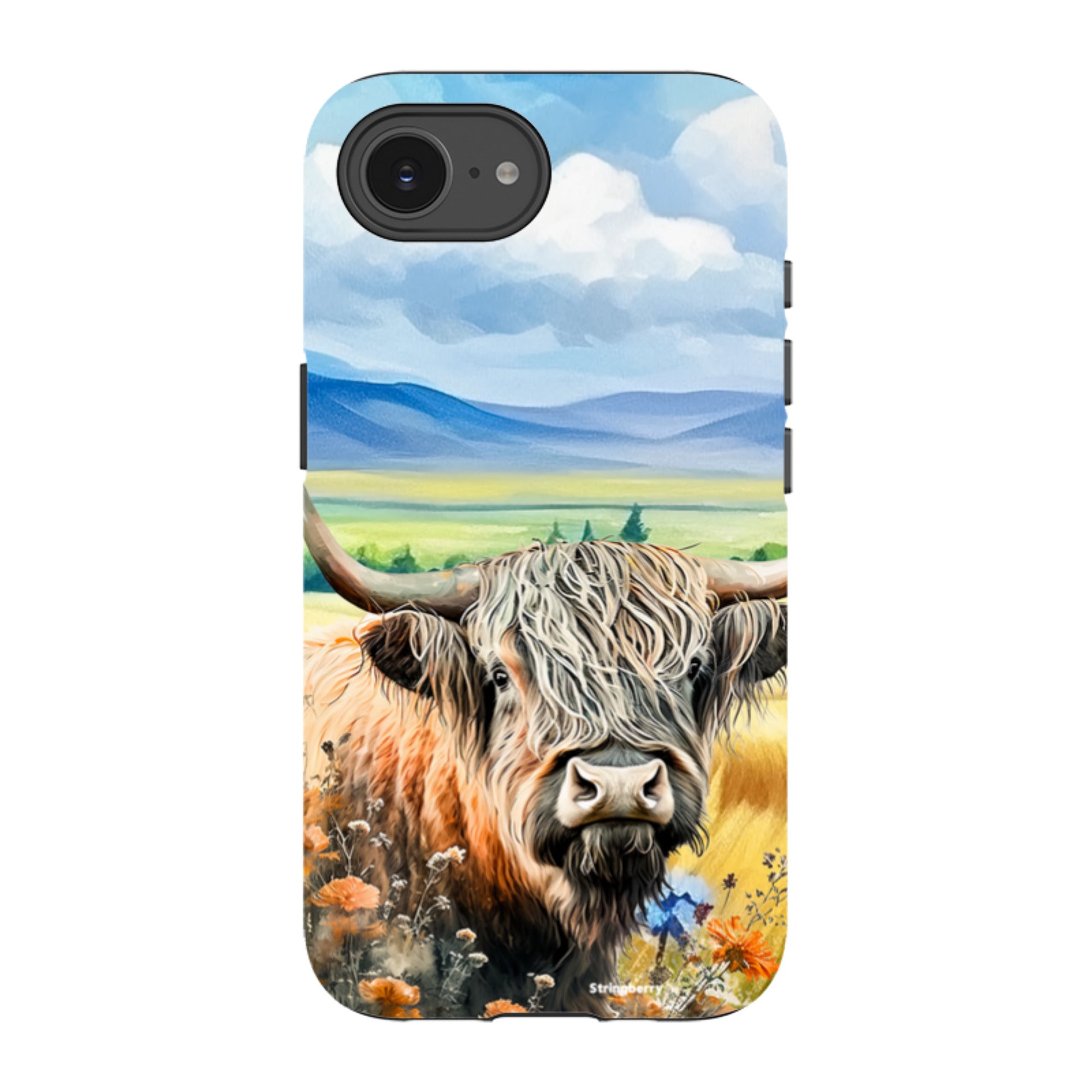 iPhone Tough Case - Highland Cow V