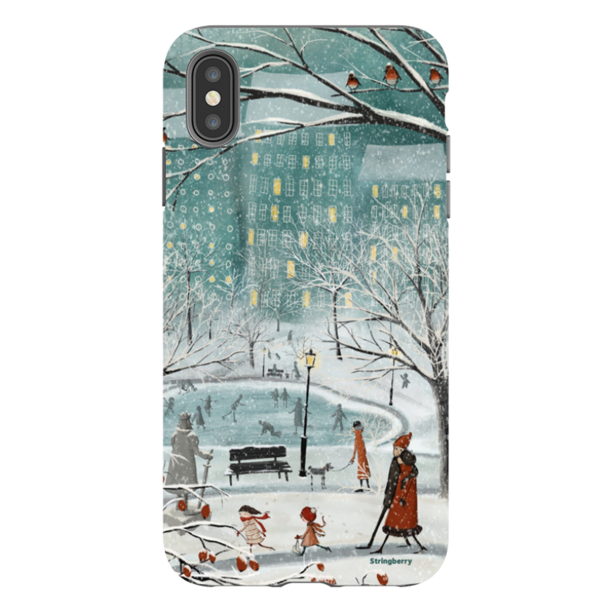iPhone Tough Case - Walk In The Park By Maja Lindberg