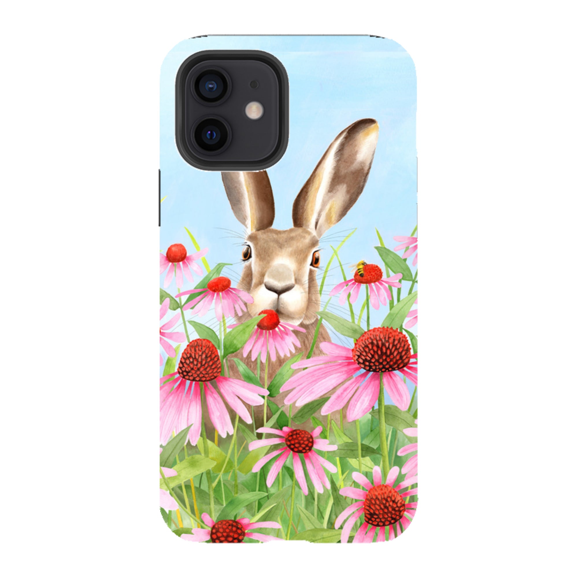 iPhone Tough Case - Summer Hare By Bex Parkin