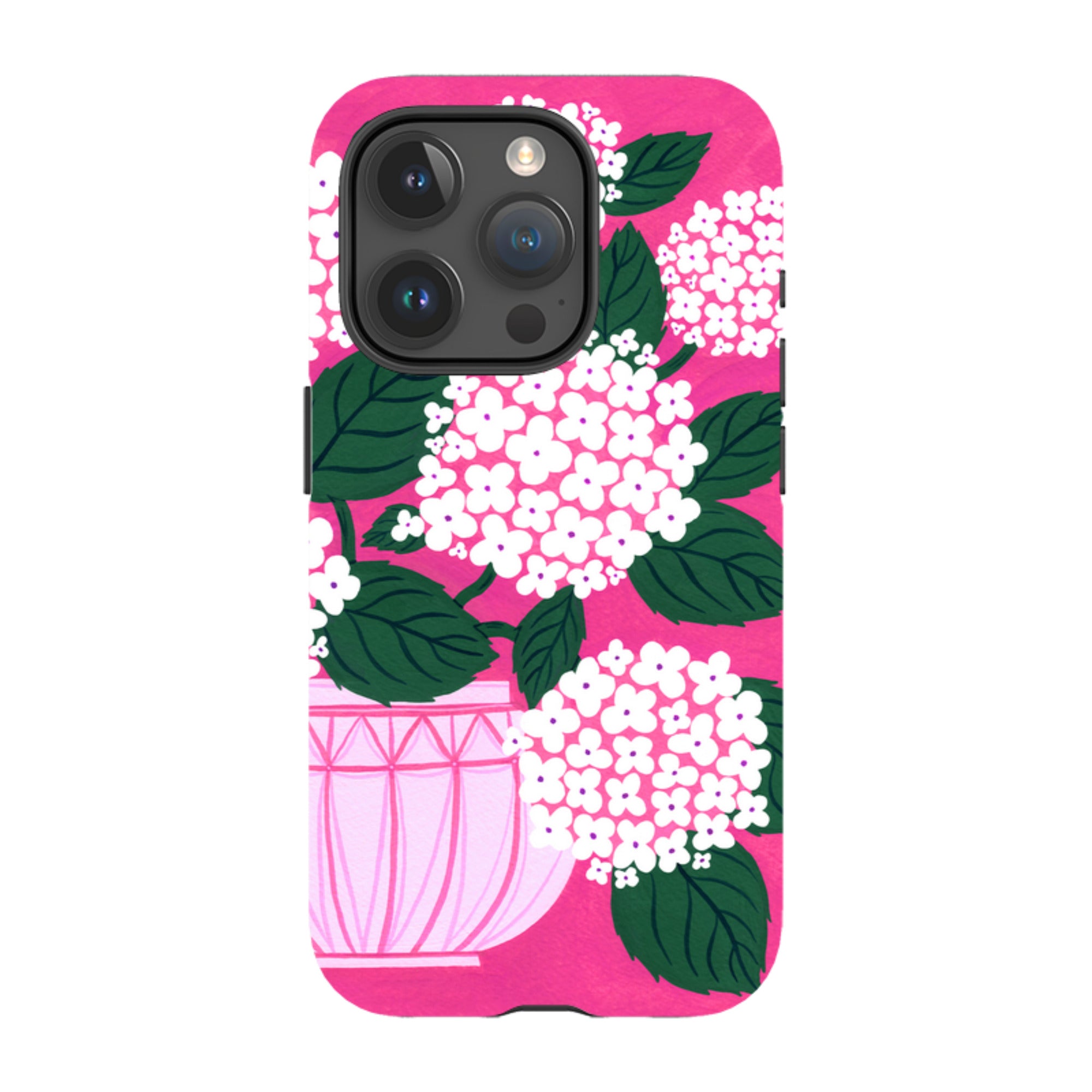 iPhone Tough Case - Hydrangea By Madalina Andronic