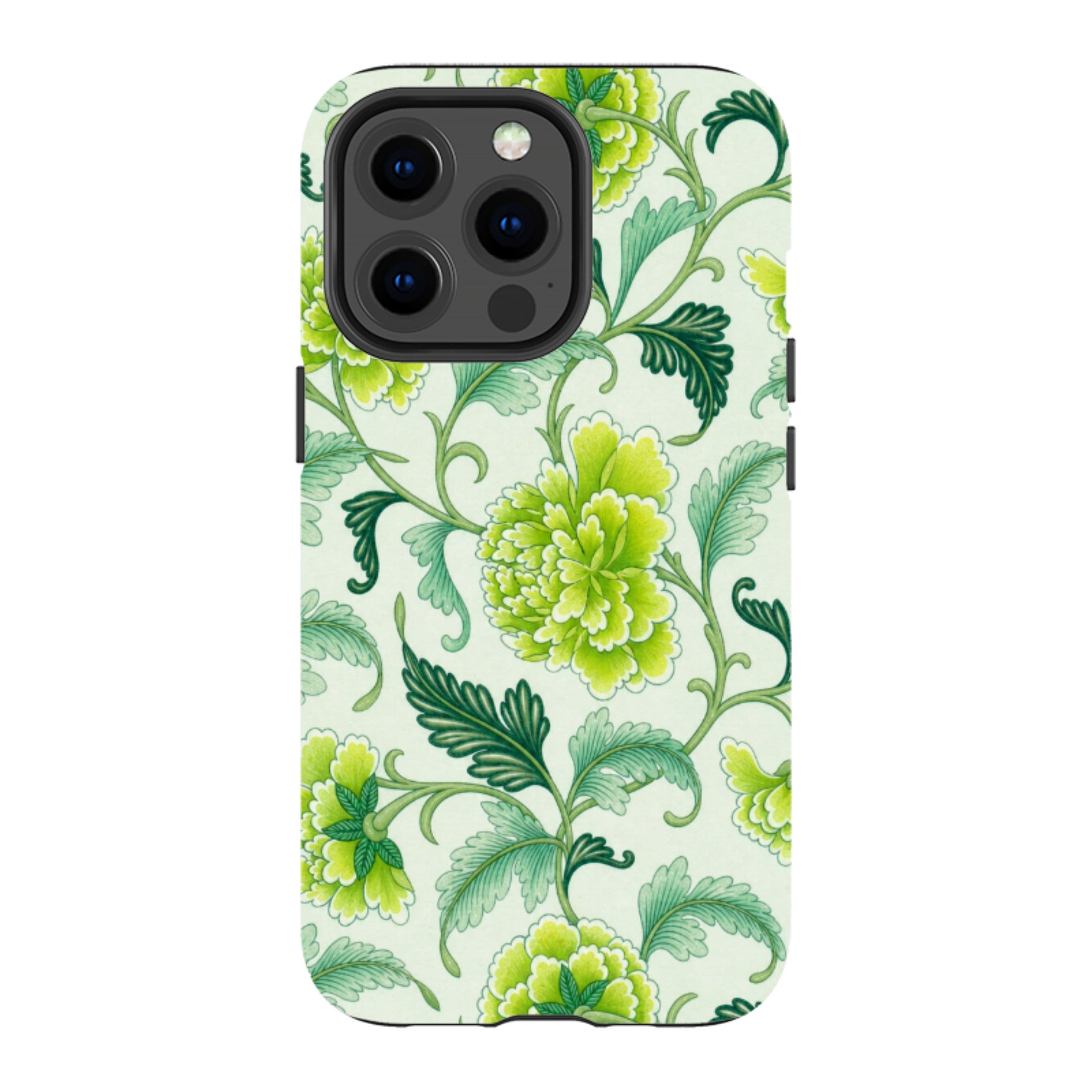 iPhone MagSafe Tough Case - Sage Green Chinoiserie