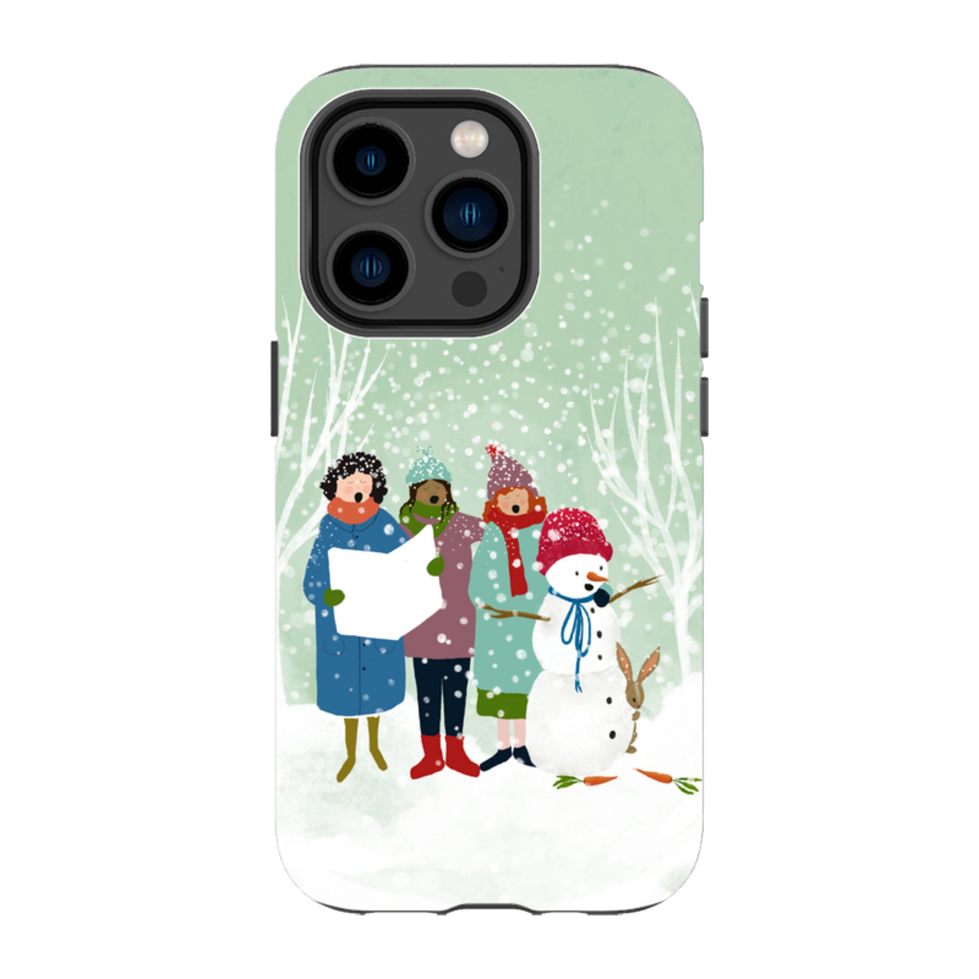 iPhone Tough Case - Card Singers 3 By Katherine Quinn