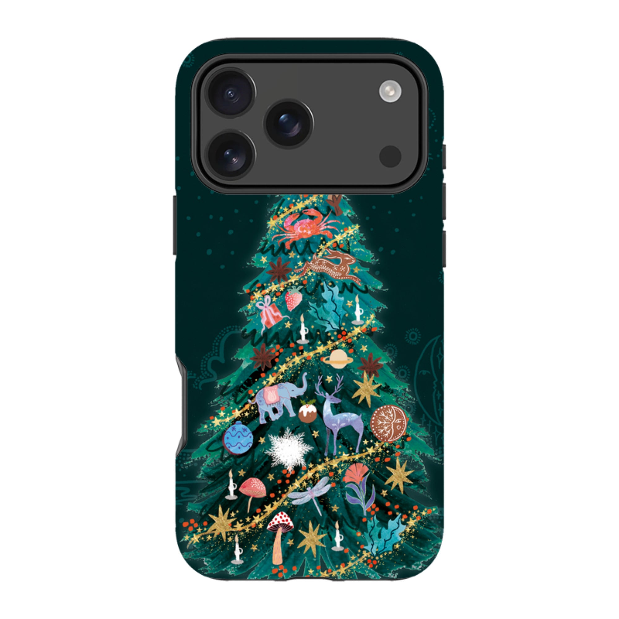 iPhone Tough Case - Kitsch Tree By Emma Frances Grant