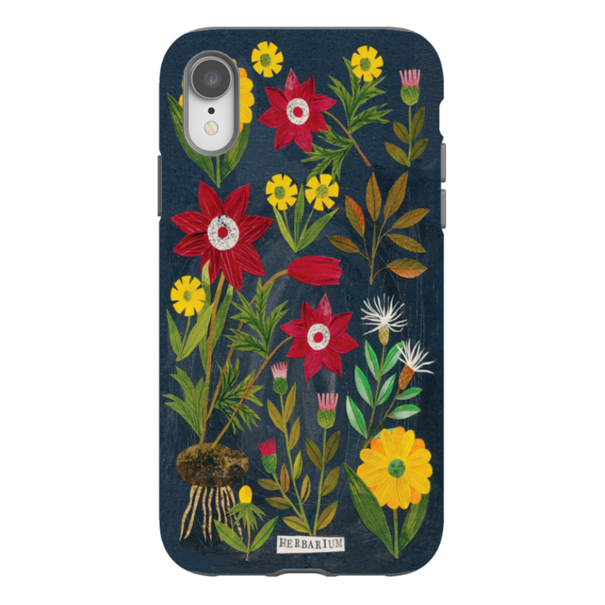 iPhone Tough Case - Herbarium By Tracey English