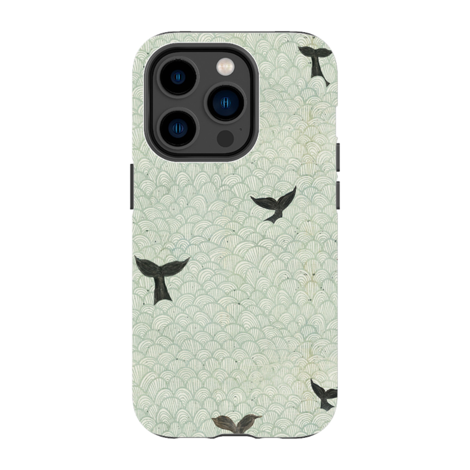 iPhone MagSafe Tough Case - Whale Tails By Katherine Quinn