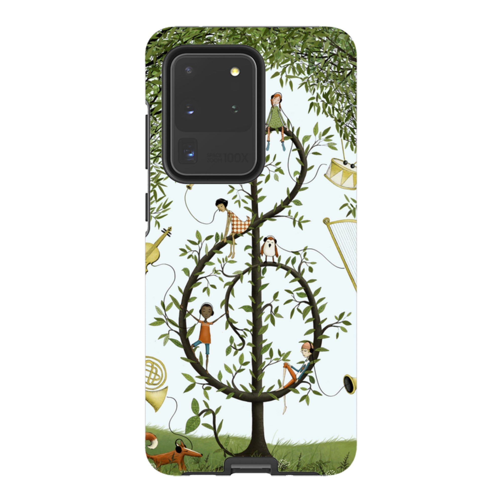 Samsung Tough Case - Music Tree By Maja Lindberg
