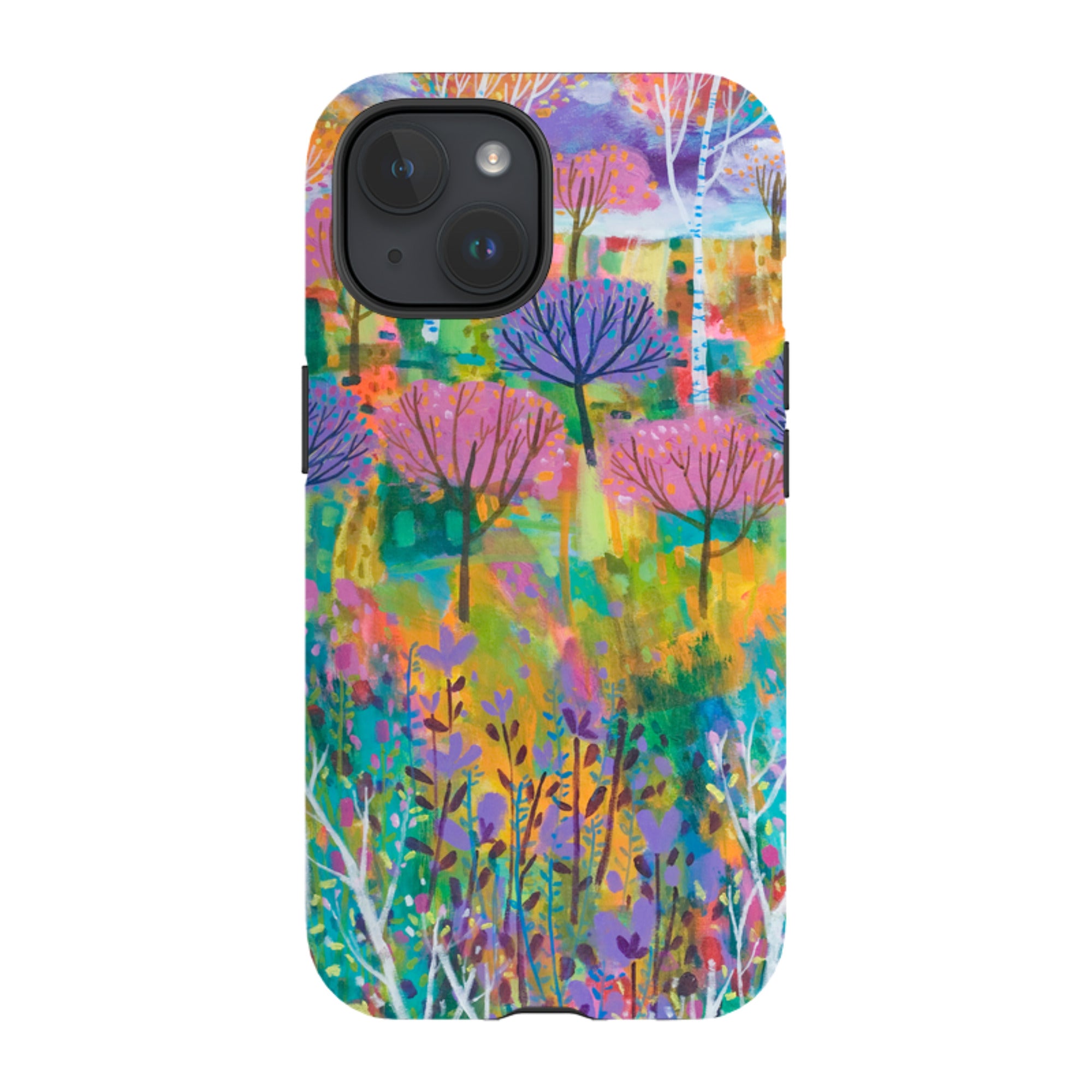 iPhone Tough Case - Trees By Claire West