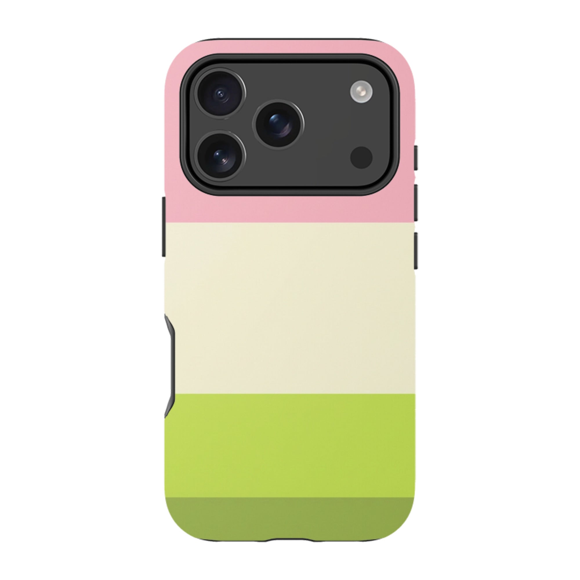 iPhone MagSafe Tough Case - Pink & Sage Green