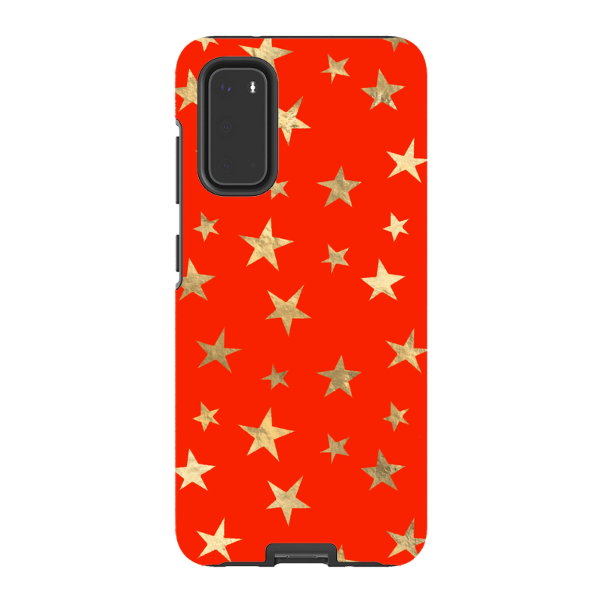 Samsung Tough Case - Red and Gold Stars