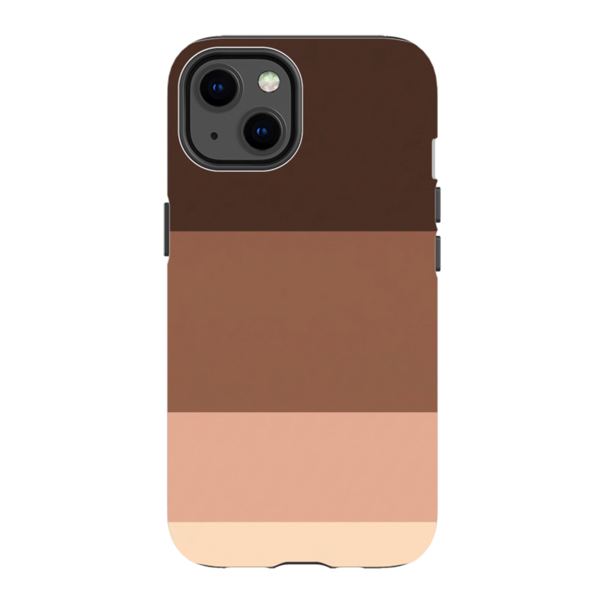 iPhone Tough Case - Brown Gradient